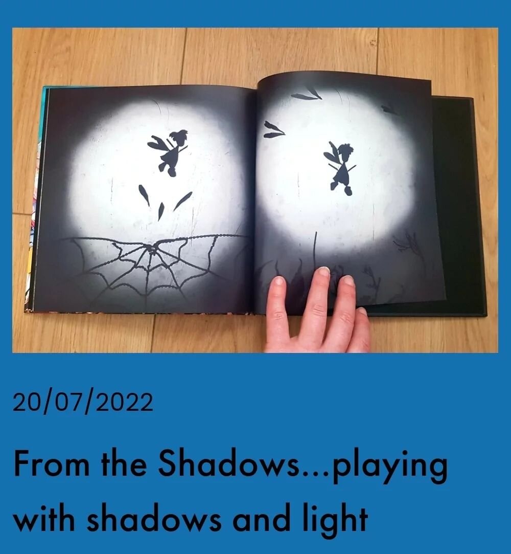 We have collated all of our recent shadow and light play ideas into a handy shareable journal post on our website, we thought it would be a good resource for anyone who wants to access or share the ideas! Available in the journal section of our websi