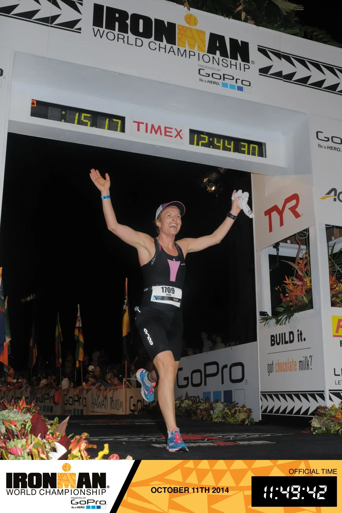 2014:  Ironman World Championships - Kona