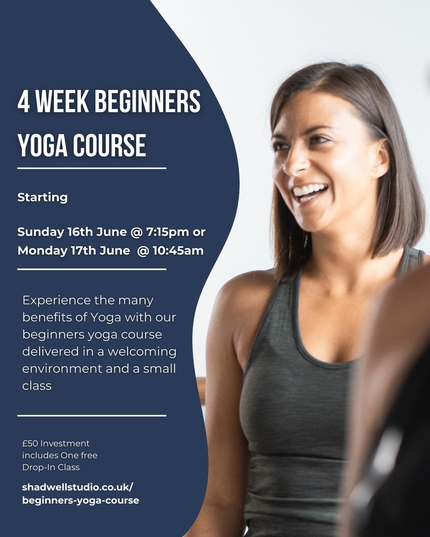 Beginners Yoga Course. Are you ready to prioritise your wellbeing?

We know it can be challenging to start something new and walk into a studio you&rsquo;ve never been to. 

But know you will be welcomed with a big smile and kindness. 

If you have a