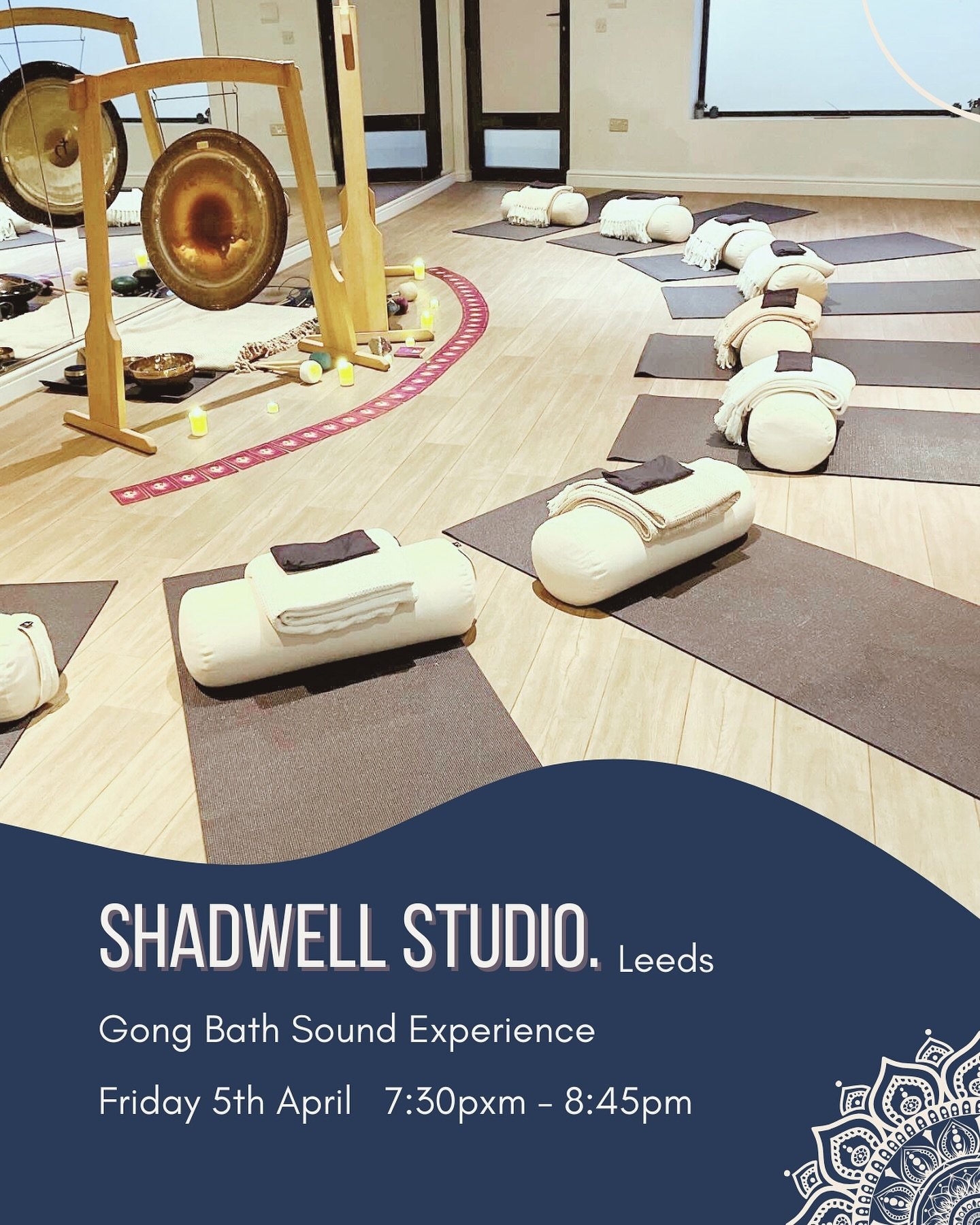 Gong Bath Experience! 

Friday 5th April
7:30-8:45pm

So many powerful benefits &hellip;

✨reduced stress

✨improved sleep quality 

✨deep meditation 

✨relief from anxiety 

✨calming the mind

✨increased sense of peace 

 Give yourself time to:

💫p
