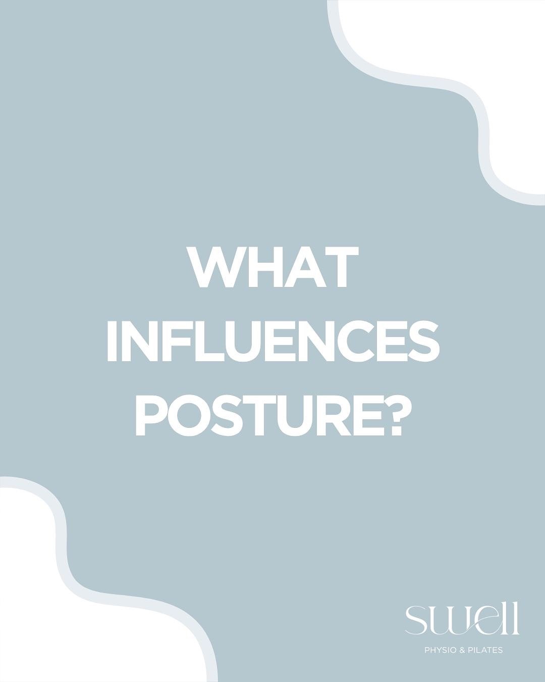 Part Two of our series on ~posture~ : What influences your posture? Be sure to check out James video earlier this week which also explains this aspect in more detail! 

#swellphysiopilates #physioaustralia #cronullaphysiotherapist #posturematters #po