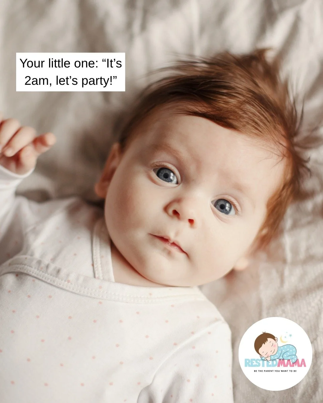Your little one: 🕑 &ldquo;It&rsquo;s 2AM, let&rsquo;s party!&rdquo;
You: ☠️ running on caffeine and tears.

If you&rsquo;re beyond exhausted but don&rsquo;t want to do cry-it-out, I can help.

With my Gentle Sleep Solution, you&rsquo;ll get:
✅ A per
