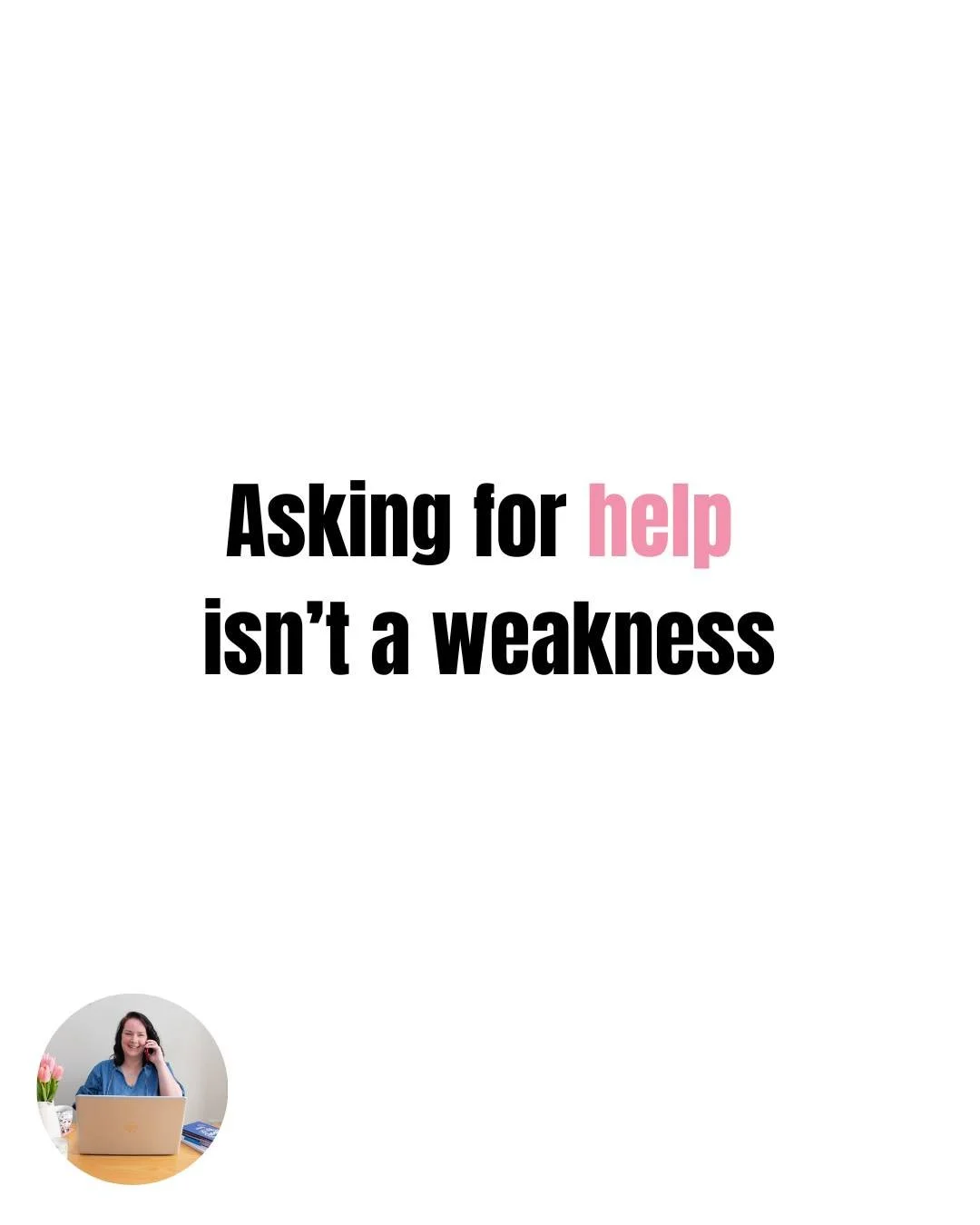 Motherhood is hard, we all need help at times! Asking for and accepting help isn't a weakness - it's a strength 💪

Tag a Mummy who needs to read this today!

Rhian x

PS - would you love some gentle and responsive sleep advice for your baby, without
