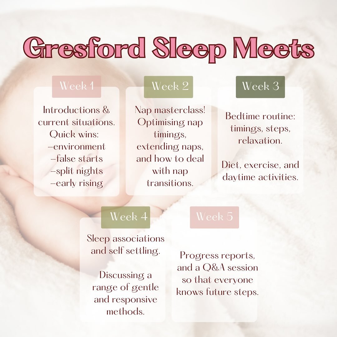 Excited to share our content plan for the Mamas who are joining me in the 5 Week Calm Sleep Circle tomorrow 🌿

👶 All of the babies are very close in age in this cohort; between 3 and 6 months.  This is great as we can really drill down into what&rs