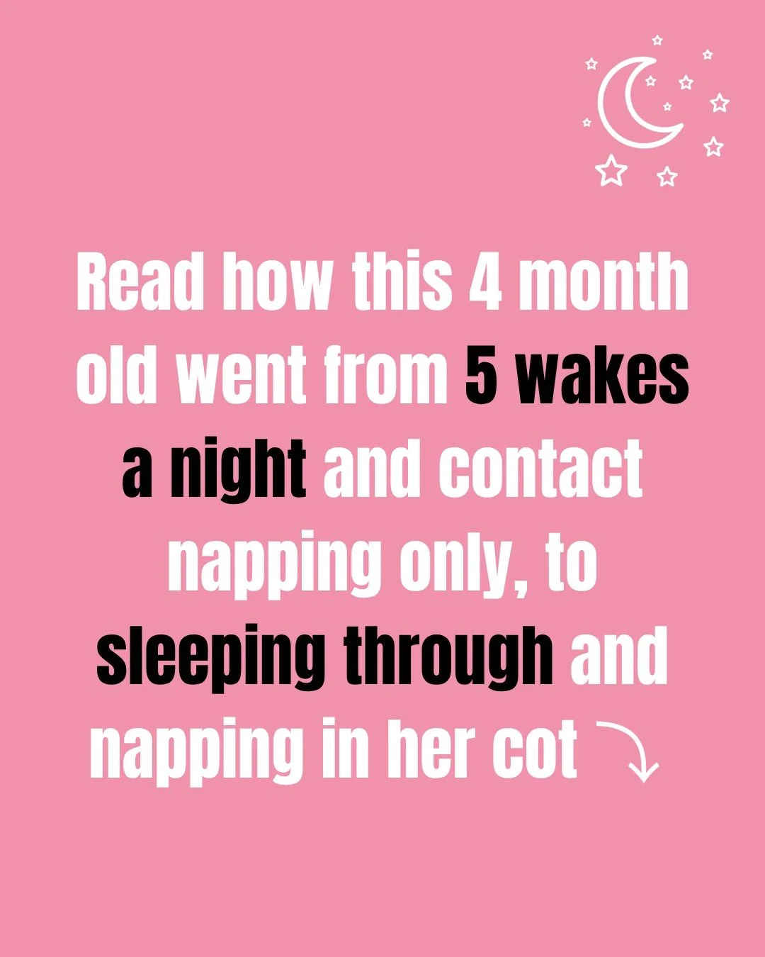 When I started working with Jessica from Preston, her 4 month old little girl was waking up to 5 times a night, and every nap was a contact nap. Jessica's goals were:

💞 fewer contact naps in order to regain some of the day
💞 fewer night wakings
💞