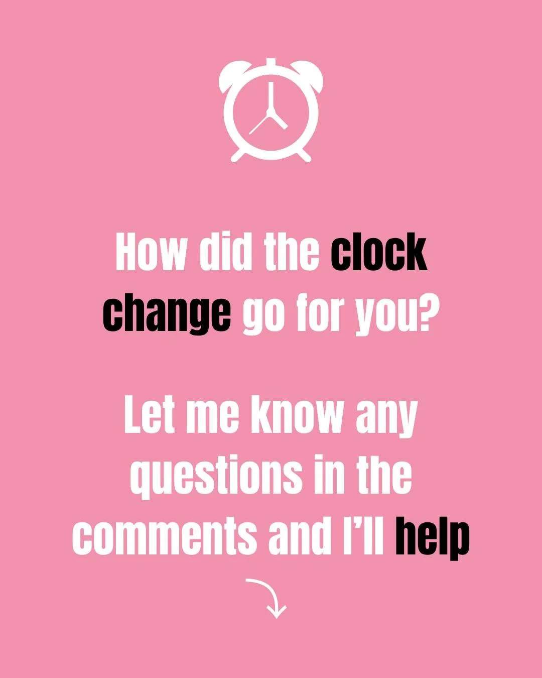 3 days post-clock change: how has it gone for you?

Let me know any questions in the comments and I'll help!

Rhian x

#restedmama #welshsleepconsultant #clockchange #springforward #daylightsaving