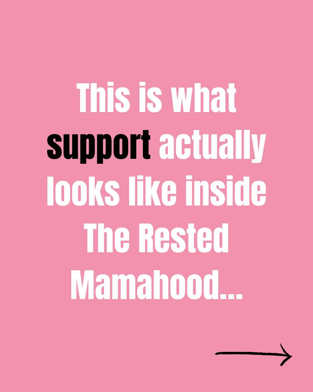 This is what support actually looks like inside The Rested Mamahood&hellip;

It&rsquo;s not overwhelming.
It&rsquo;s not rigid.
And it&rsquo;s definitely not &ldquo;do this perfectly or it won&rsquo;t work.&rdquo;

Inside, you&rsquo;ll find:
&ndash; 