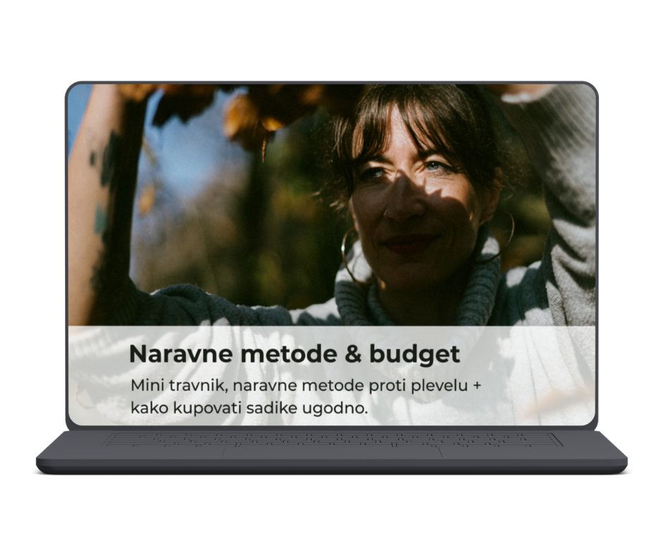 Naravna sredstva proti plevelu, poceni sadike in več.
