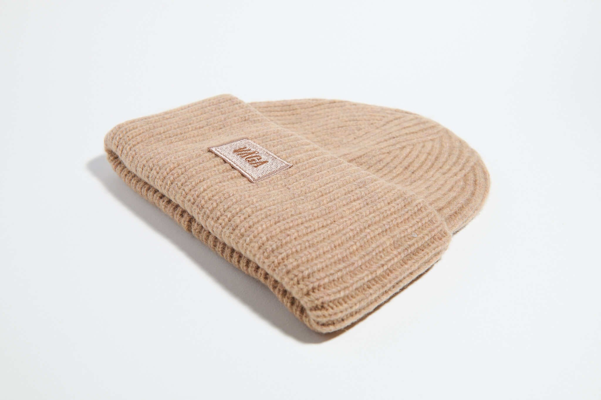 Shop Fine Rib Beanie in Utility Green | VÅGA