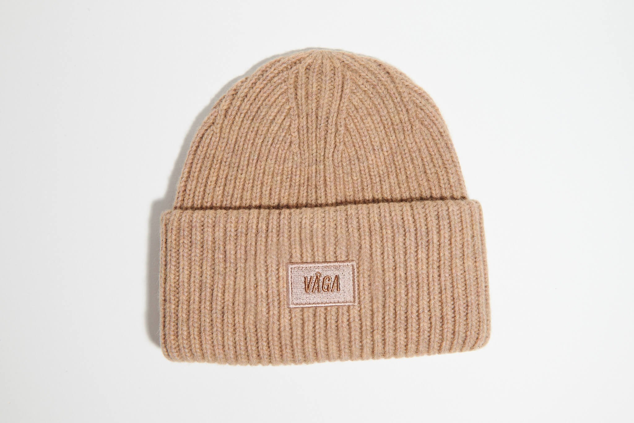 Shop Fine Rib Beanie in Utility Green | VÅGA