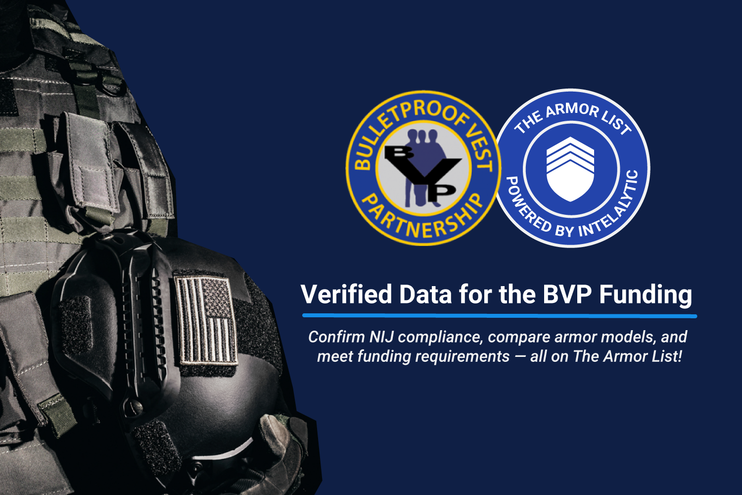 The Patrick Leahy Bulletproof Vest Partnership: A Guide to Protecting Officers with IntelAlytic and The Armor List