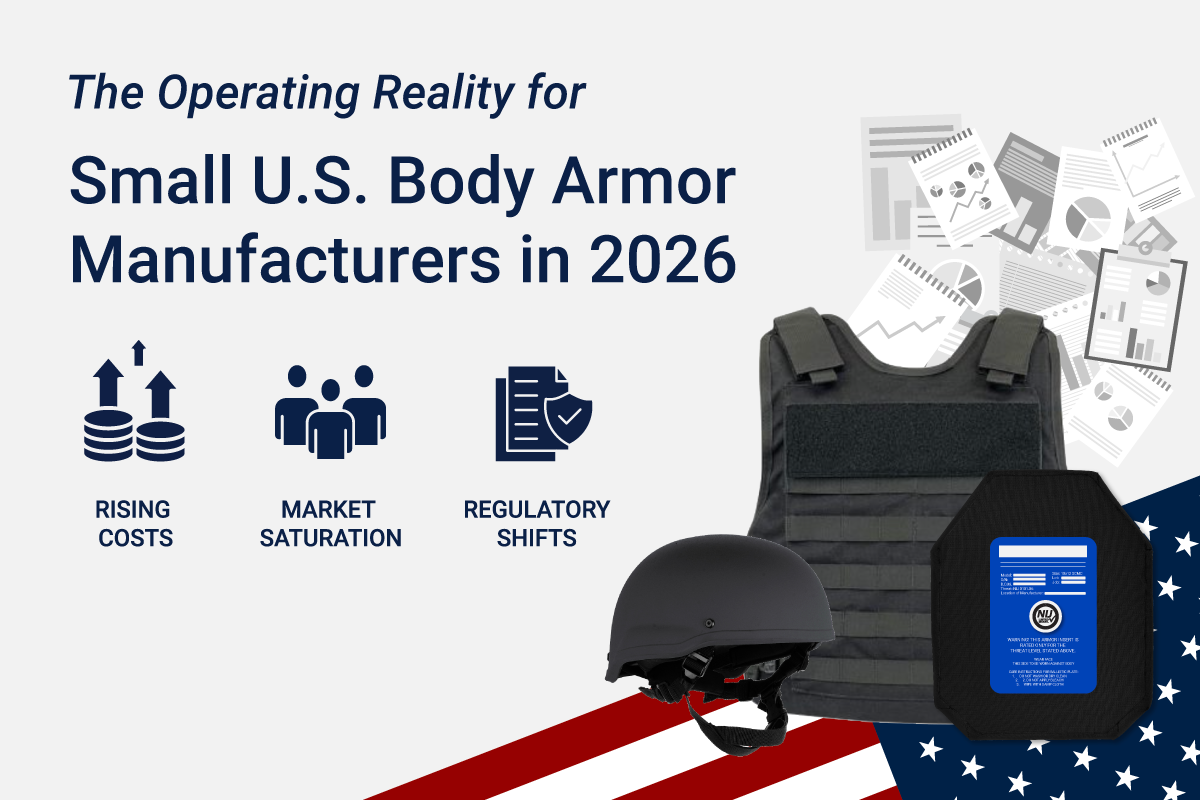 The Operating Reality for Small U.S. Body Armor Manufacturers Entering 2026