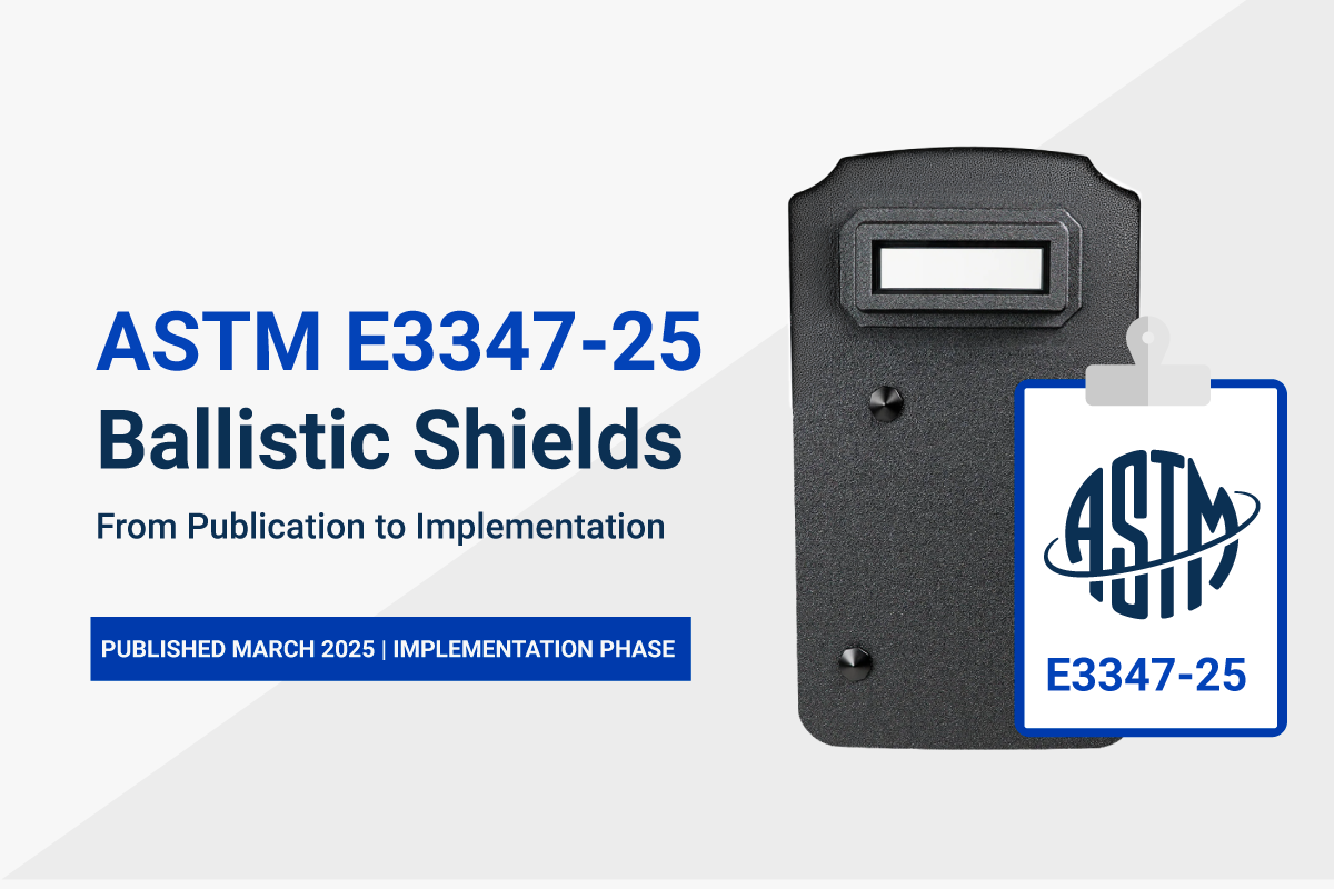 ASTM E3347-25 Ballistic Shields: Oversight and Procurement