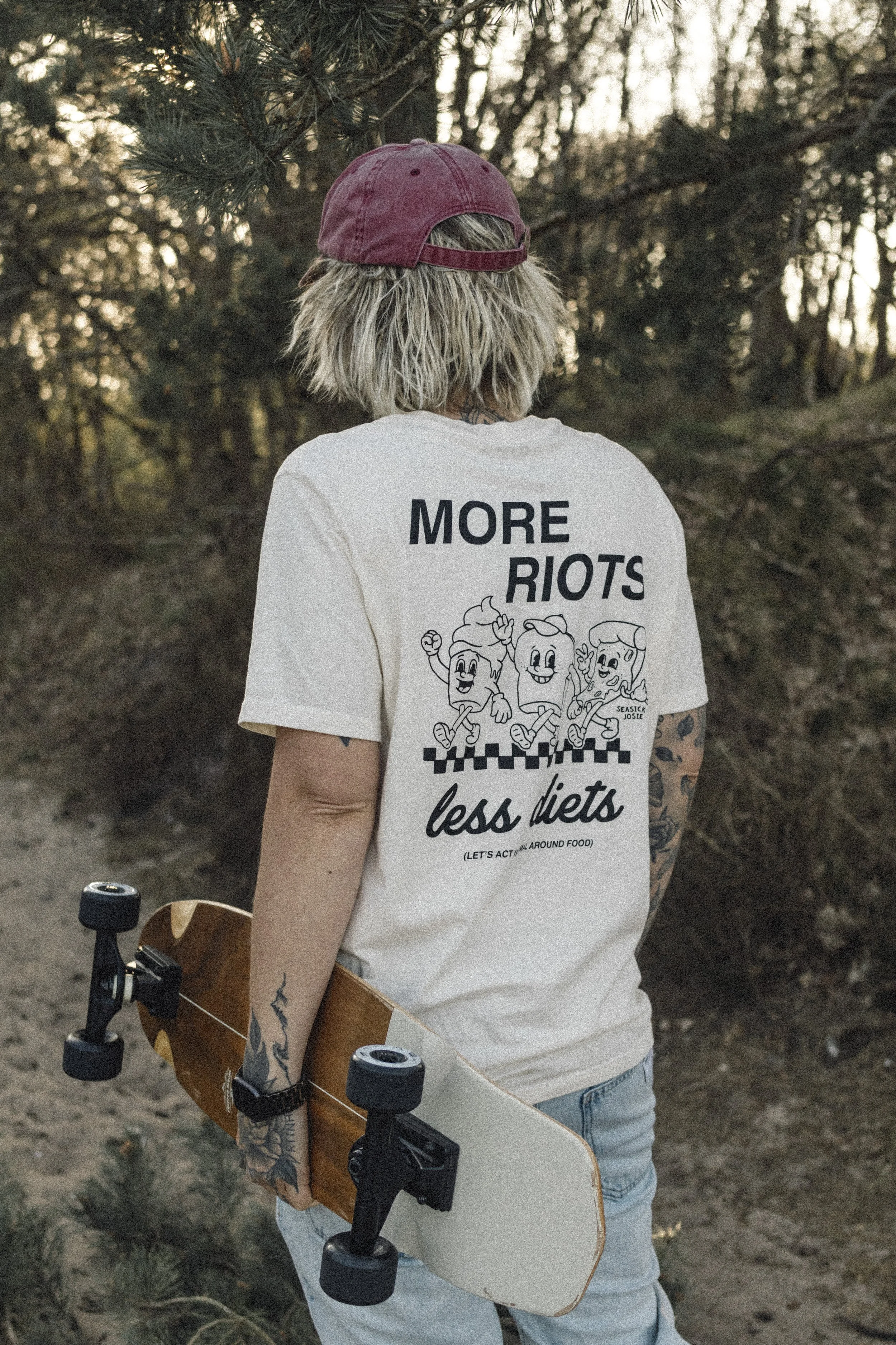 More riots, less diets