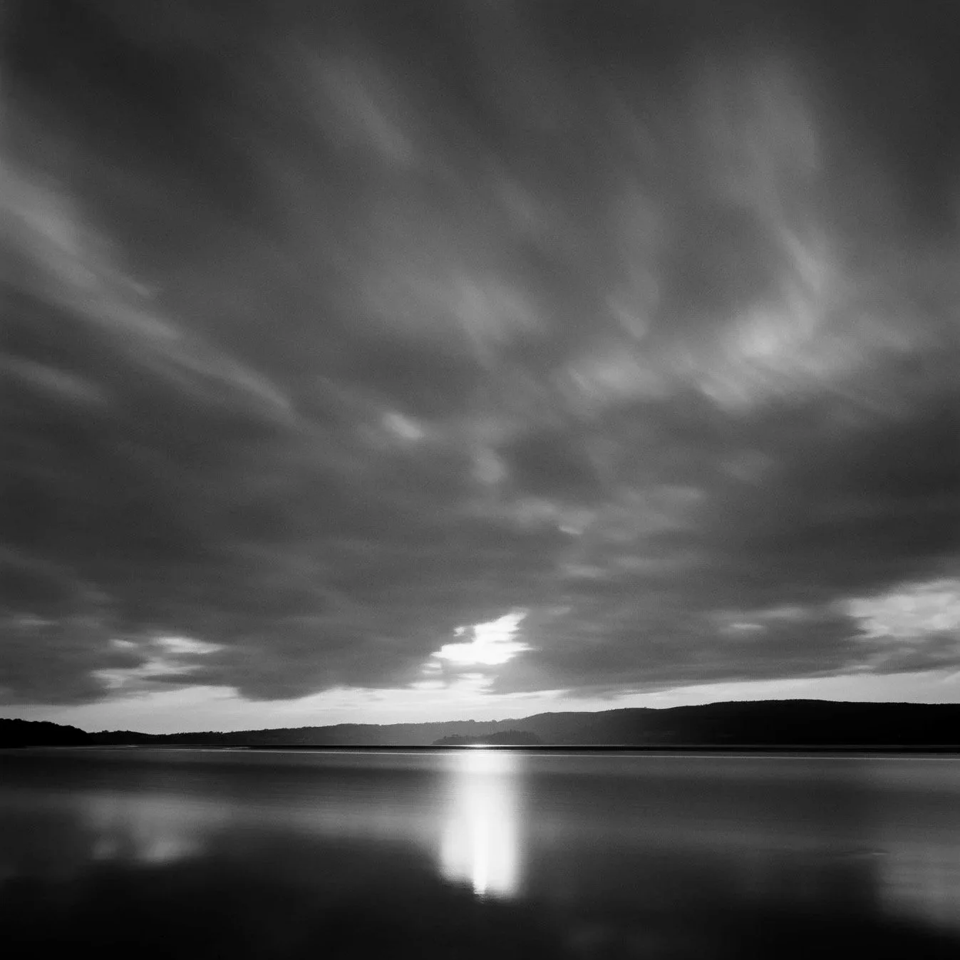 (240320-F0505) Rainclouds at sunset, Arnside (LtdEd.50)