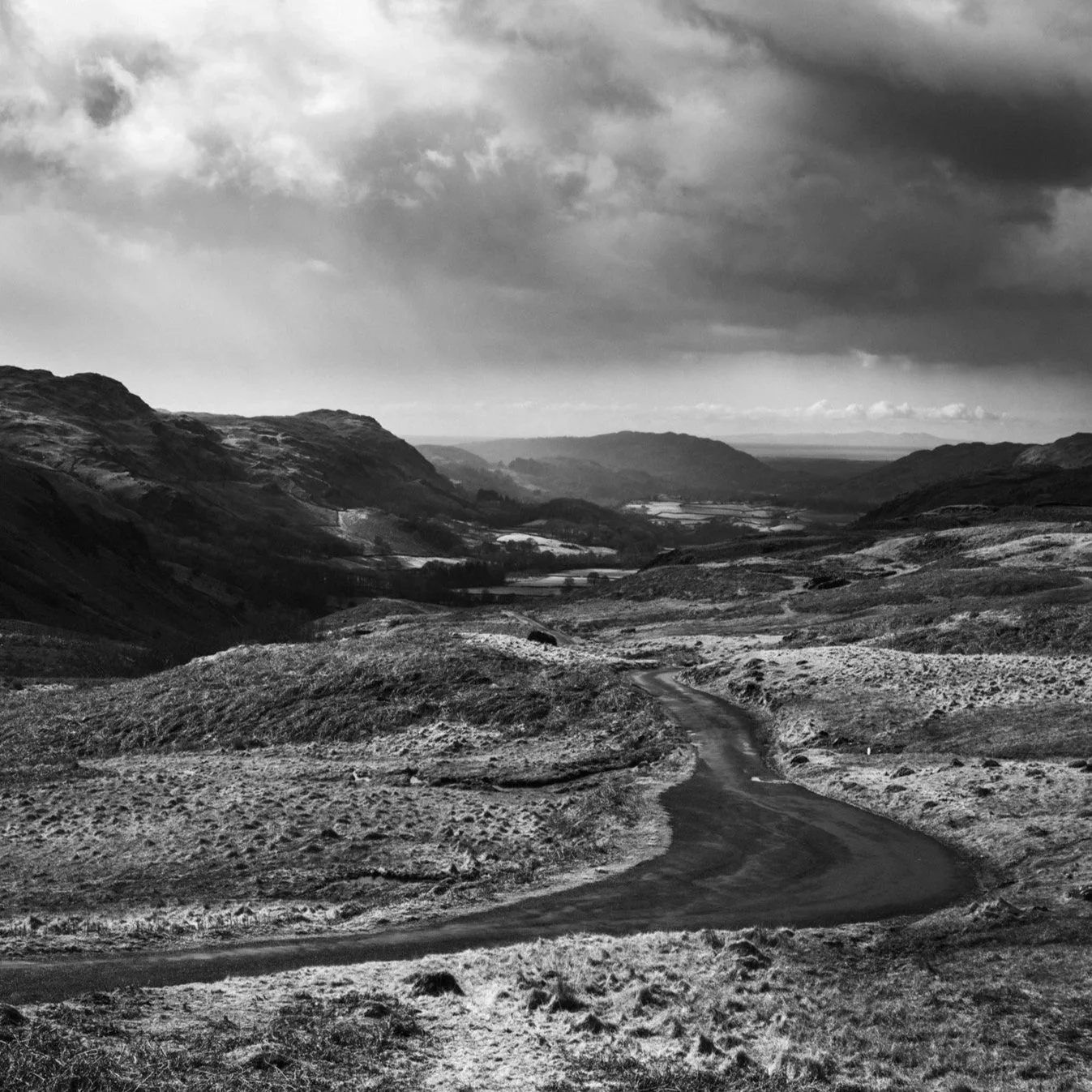 (250312-D008) Light over Eskdale, Hardknott Pass (LtdEd.50)
