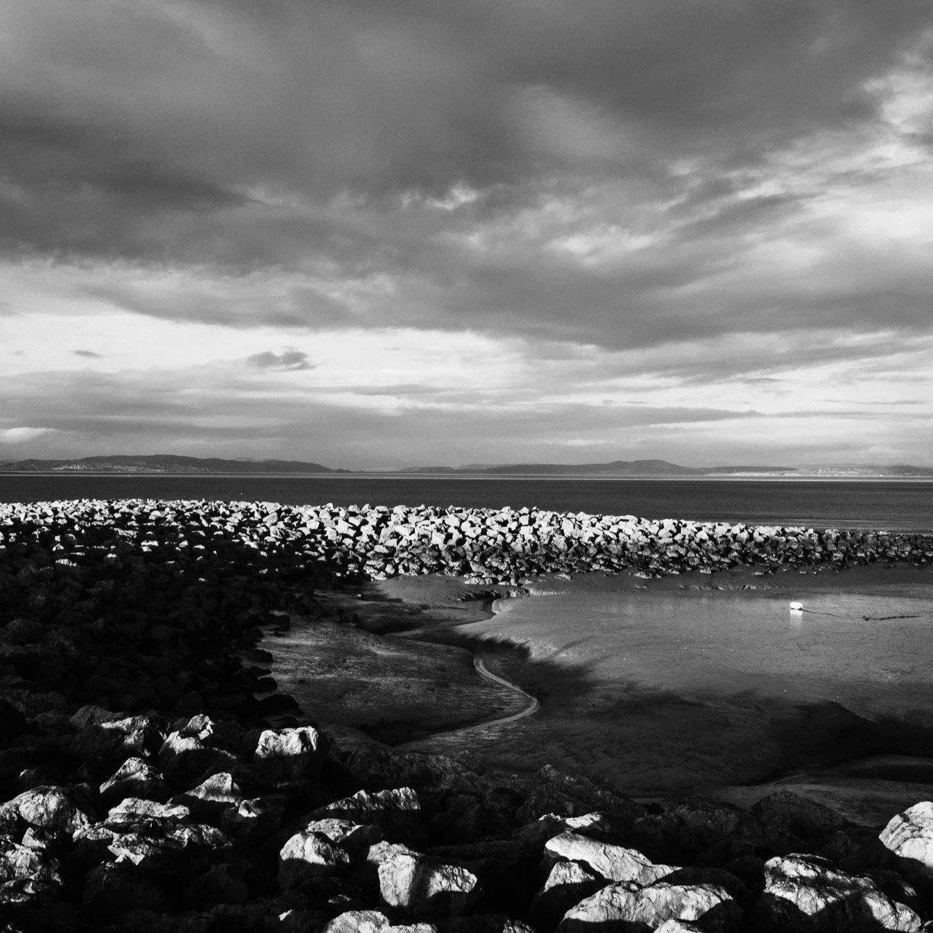 (260116-D007) Last light, Morecambe Bay (LtdEd.50)