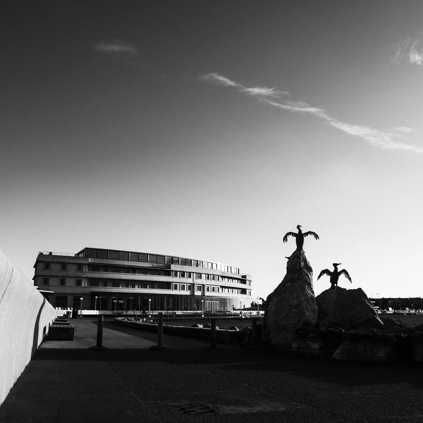 (260116-D008) Midland Hotel and Cormarants, Morecambe (LtdEd.50)