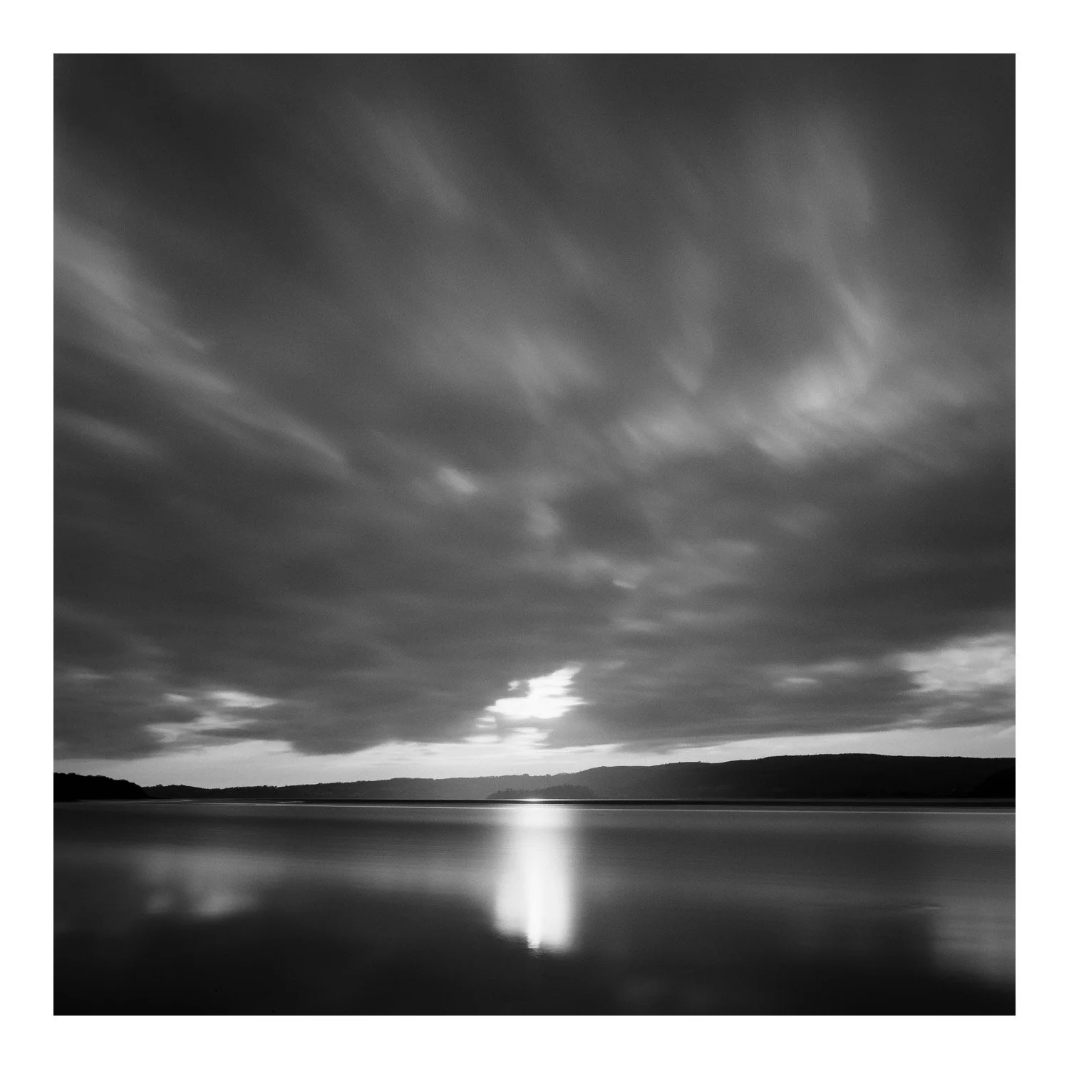 (240320-F0505) Rainclouds at sunset, Arnside (LtdEd.50)
