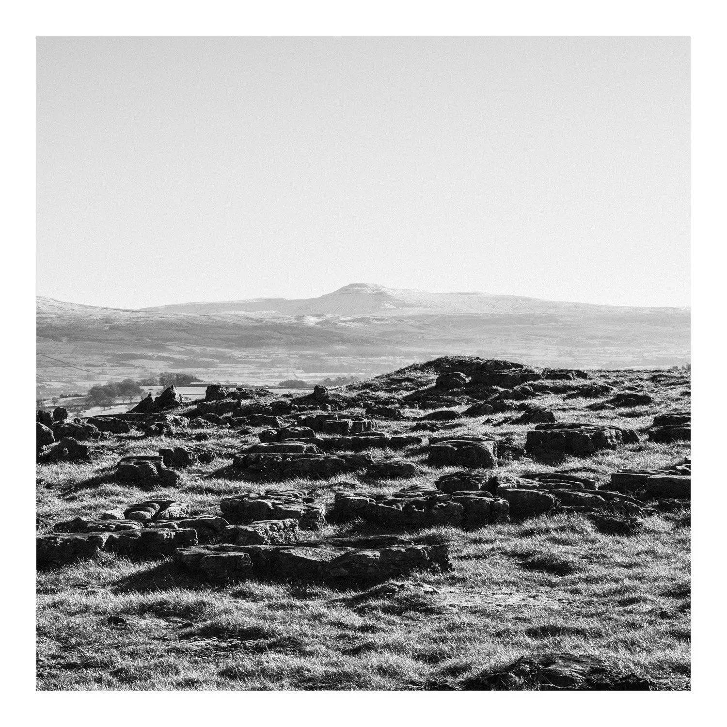 (260214-D015) Winter view, Newbiggin. (LtdEd.50)