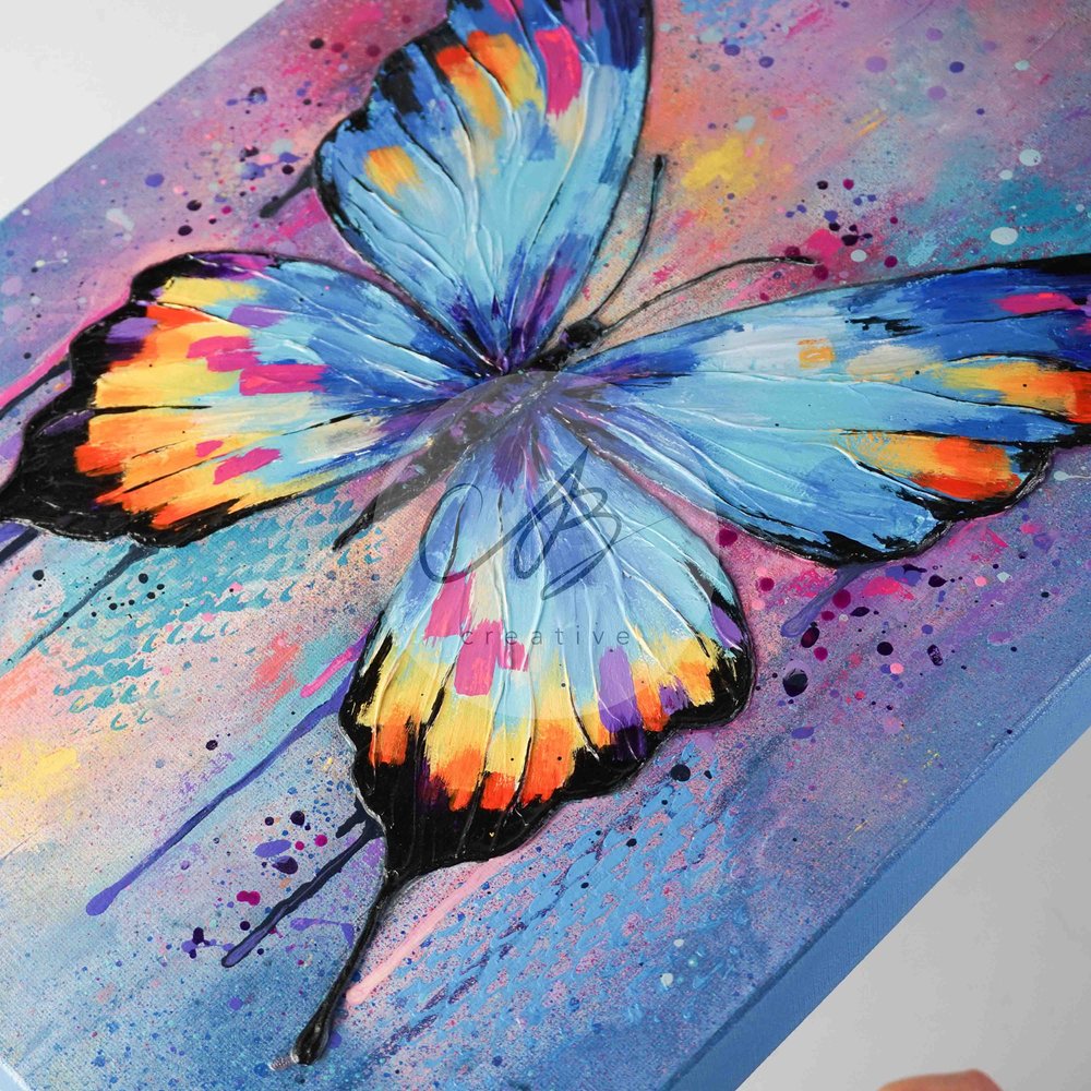 Textured Butterfly - 12\, image size:1000x1000