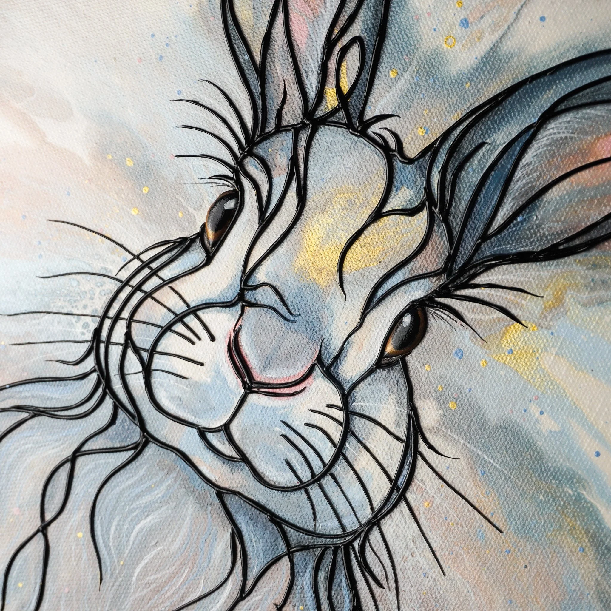 Bunny Bunny - 12" x 16"