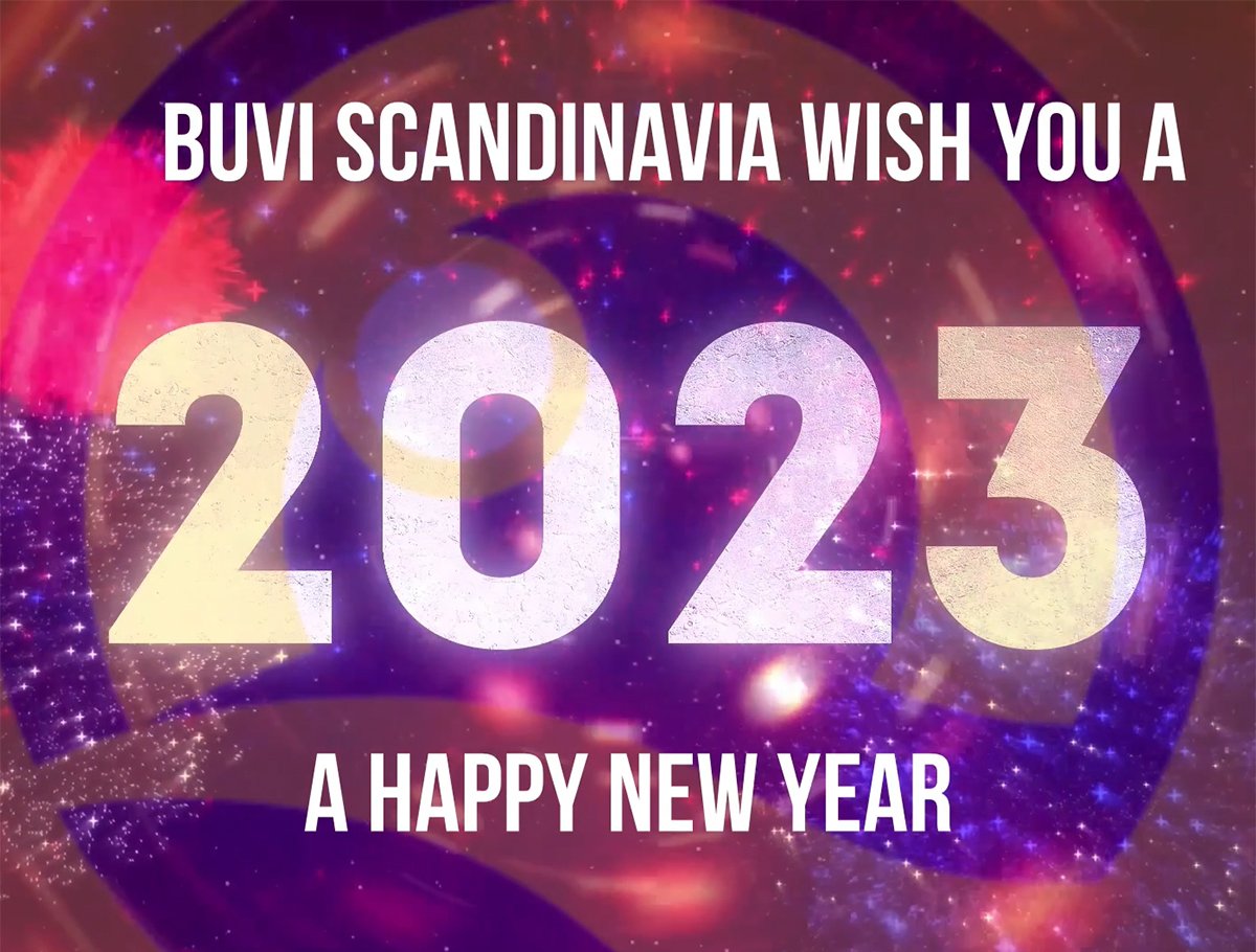 Gott nytt år från BUVI Scandinavia