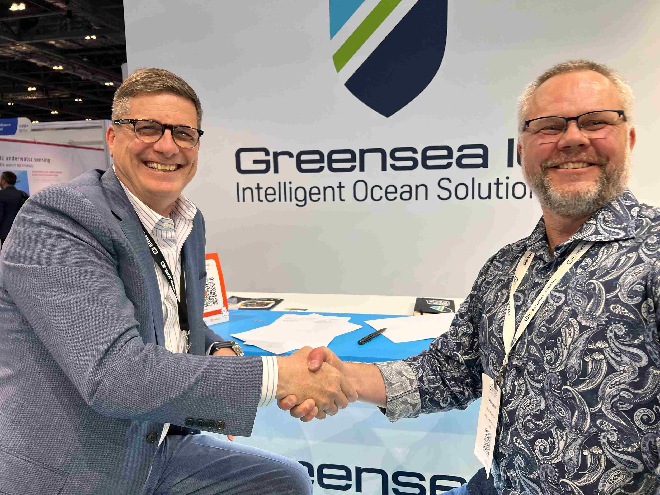 Greensea IQ stärker sin globala närvaro och tecknar stort avtal med BUVI Scandinavia på Oceanology International.