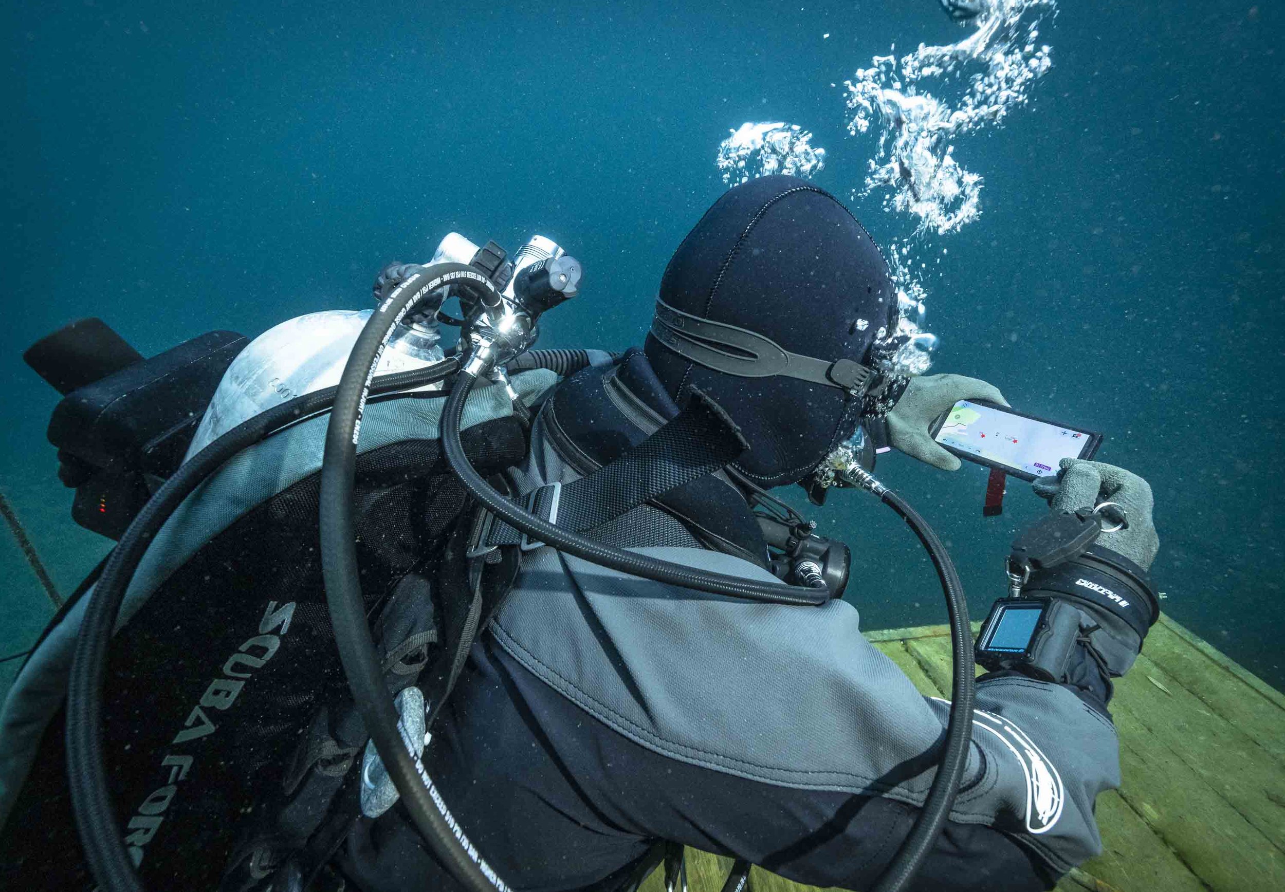 Nytt navigationssystem för dykare