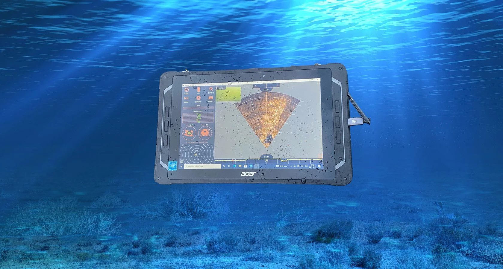 Despite the weather, despite the terrain, the mission ran smoothly