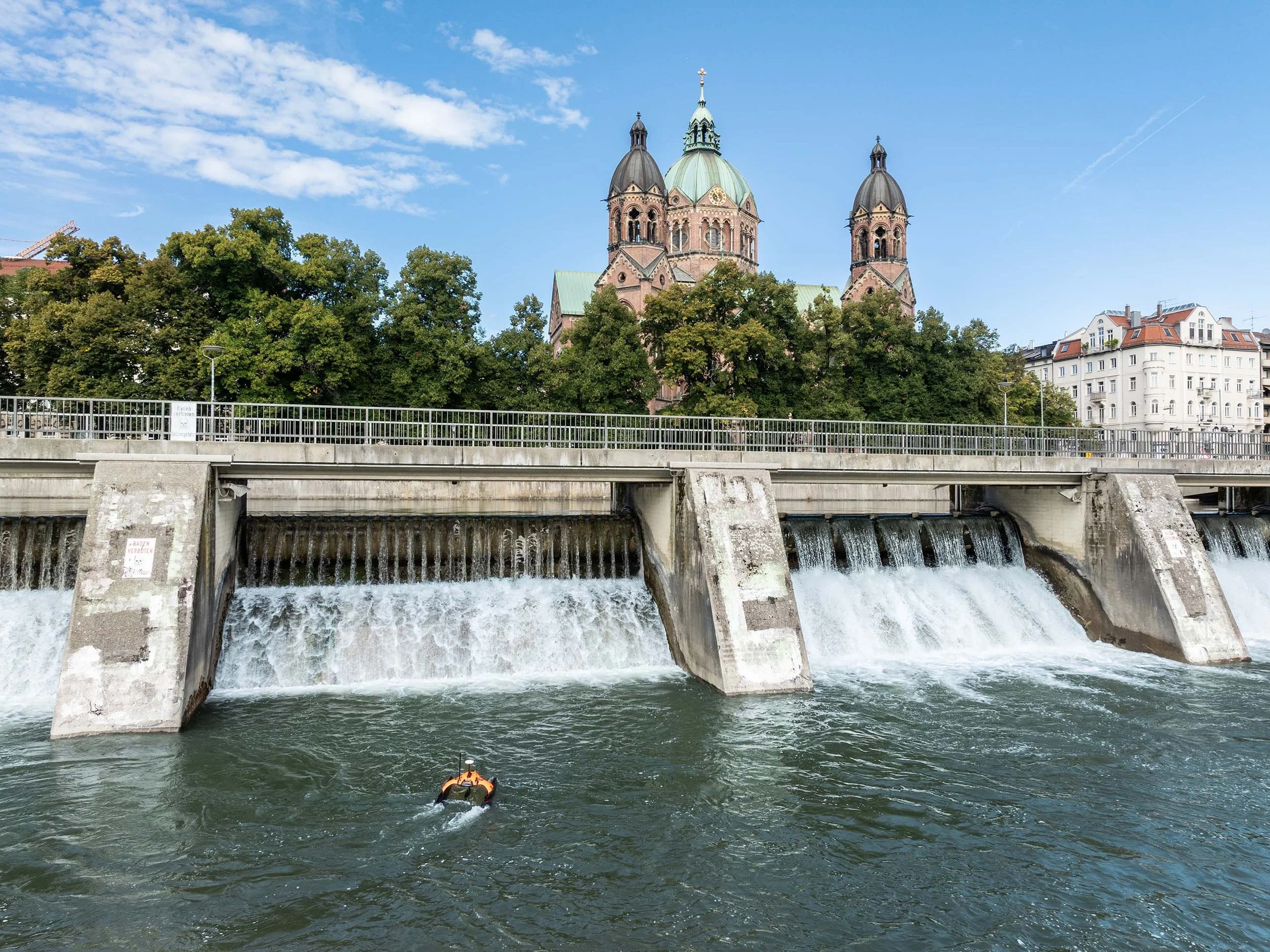 Autonomous River Surveying in Munich
