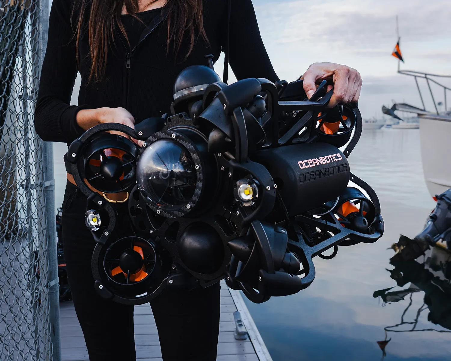 One person carry on - with the same extreme maneuverability and easy operation as the SRV-8 and SRV-8X ROV