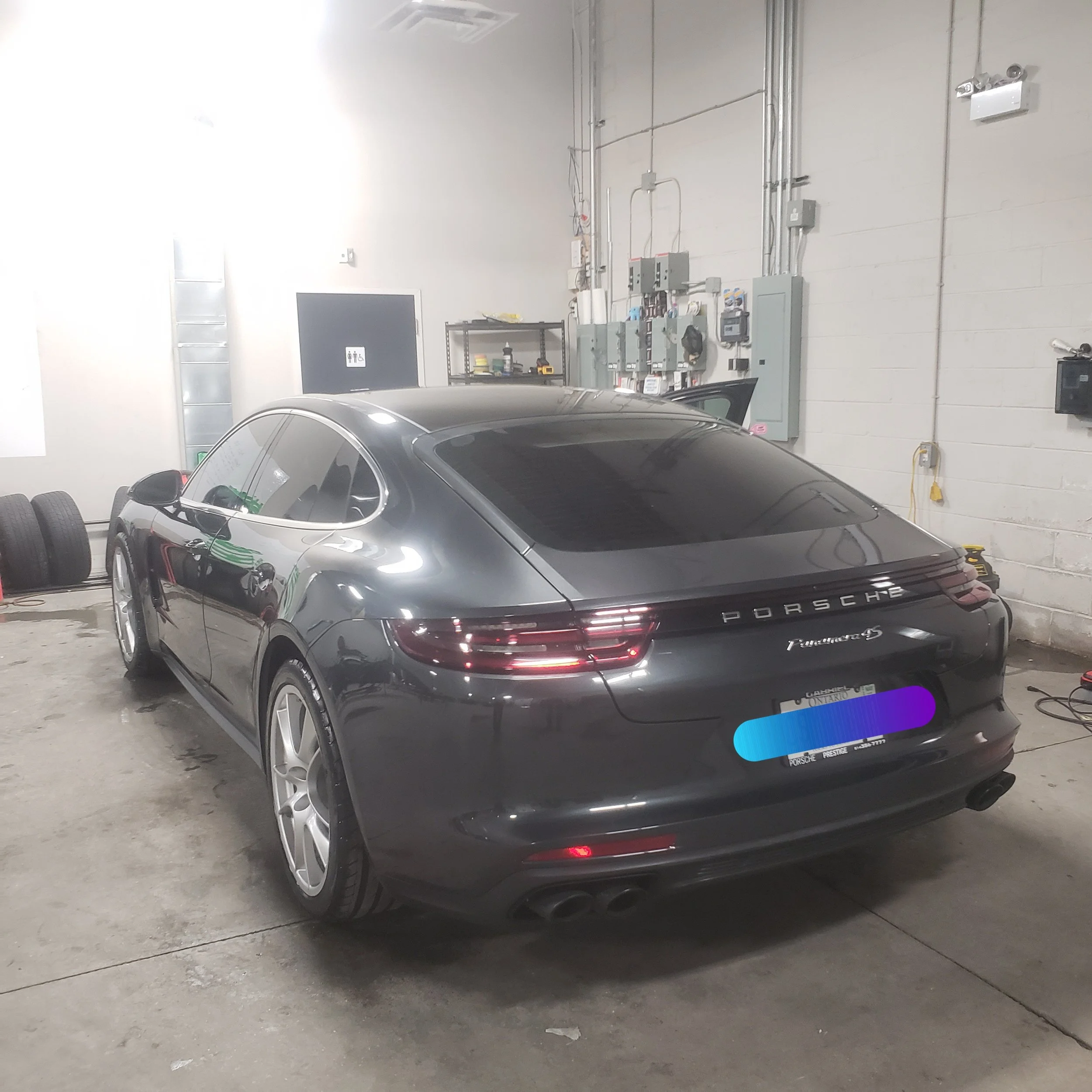 2019 Porsche Panamera Exterior ceramic coated with system x