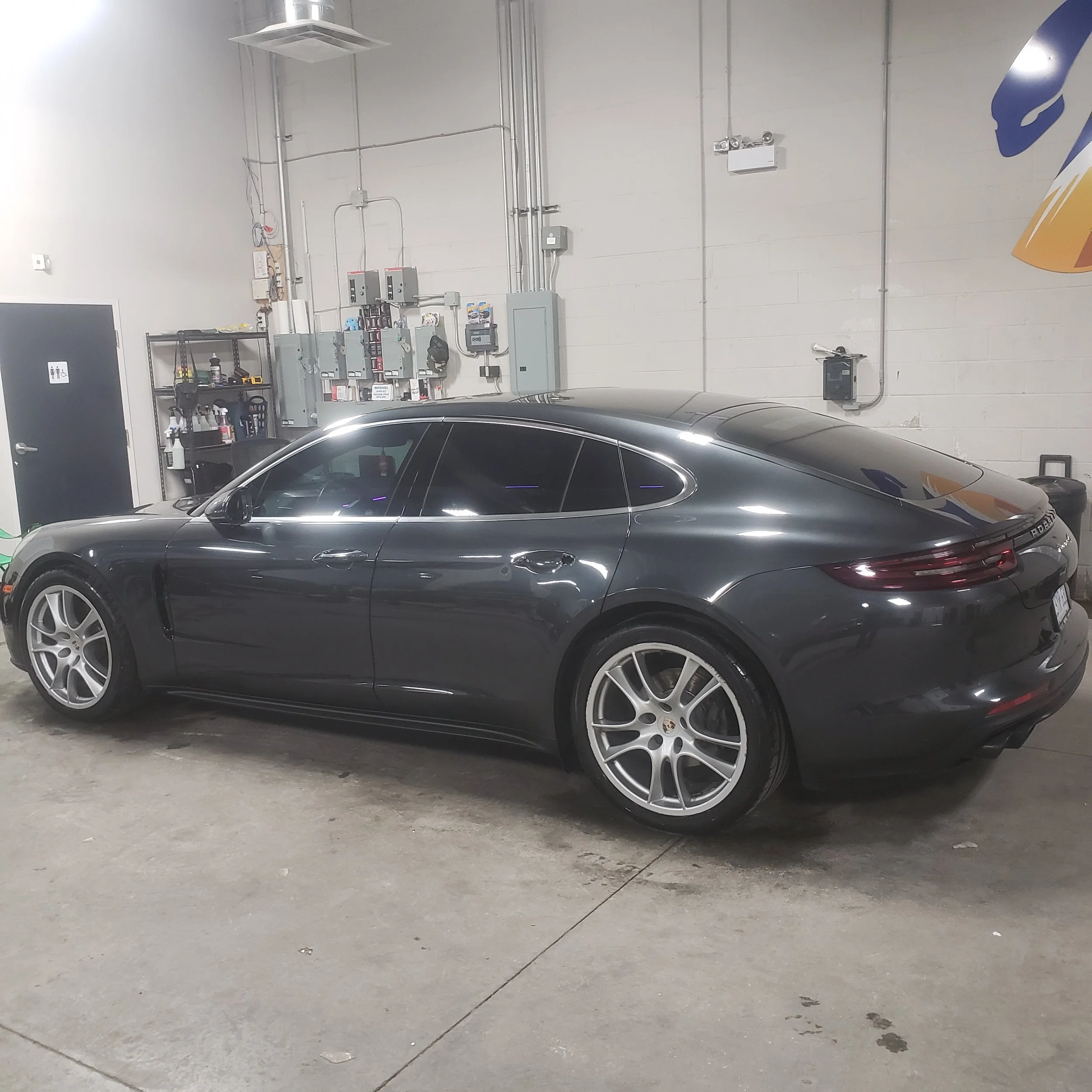 2019 Porsche Panamera Exterior ceramic coated with system x