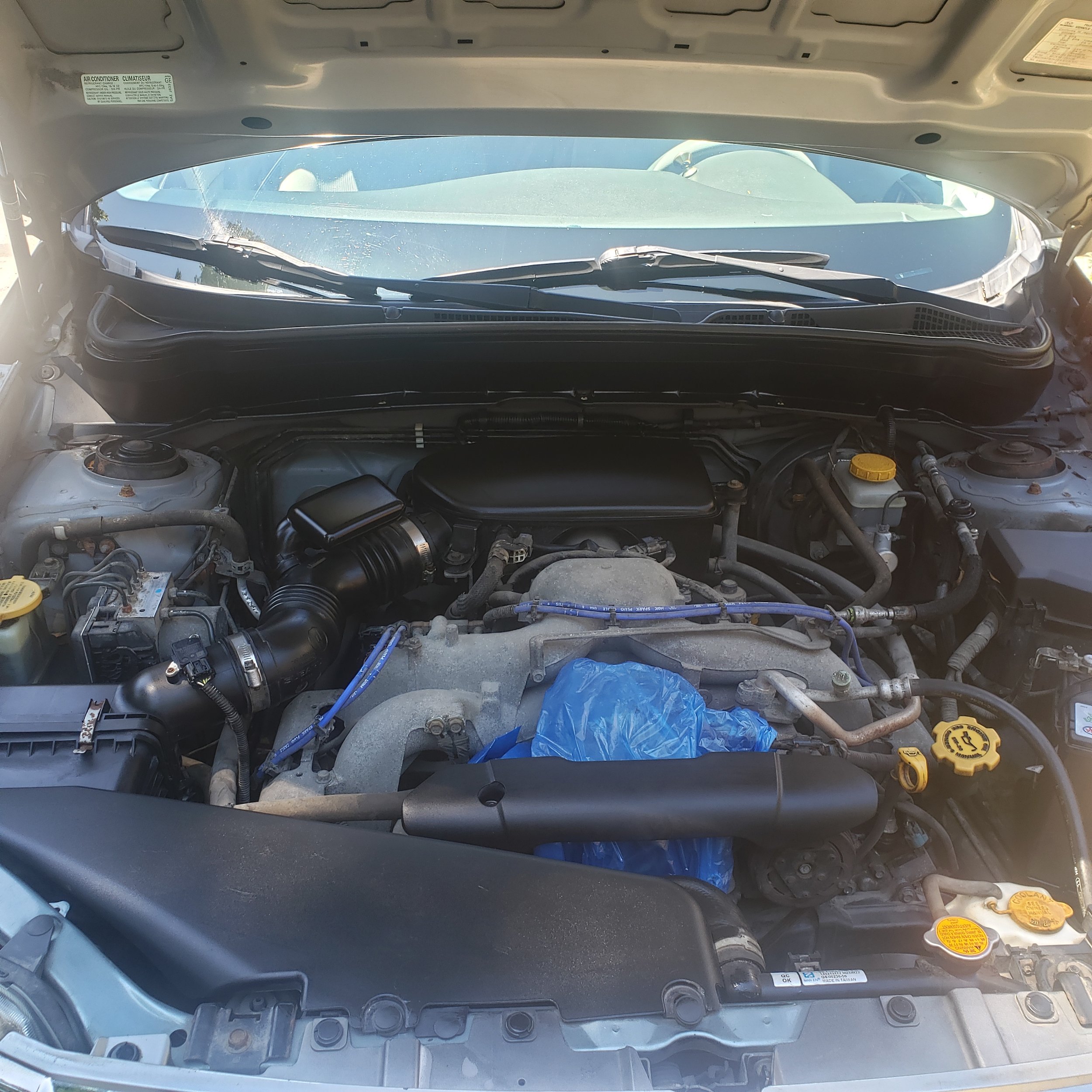Mobile detailing engine wash results
