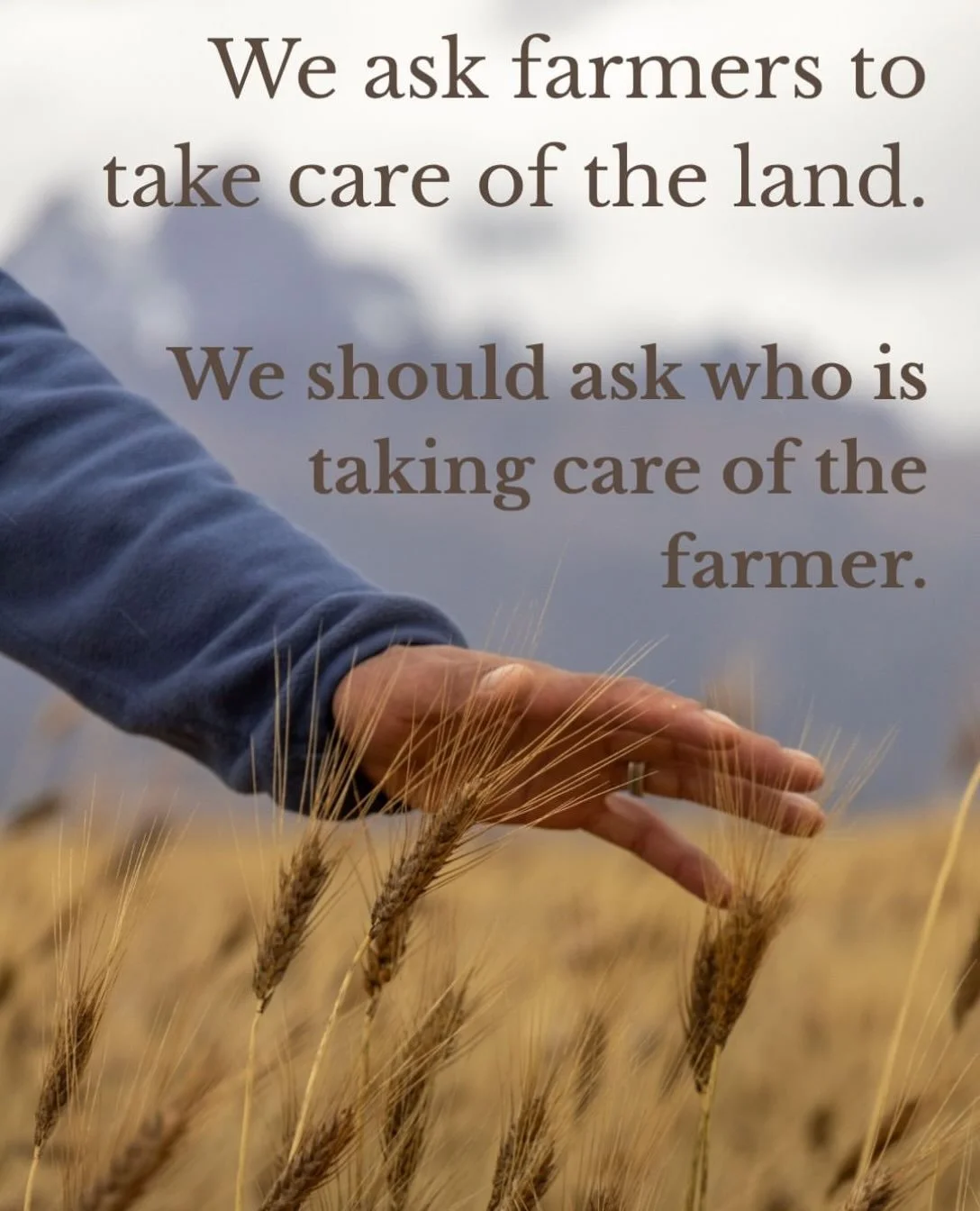 Repost from @rodaleinstitute
&bull;
Farmers are asked to do a lot.

Produce our food. Protect natural resources. Adapt to changing weather. Navigate shifting markets. Invest in new practices. Keep farms productive and profitable, often while planning