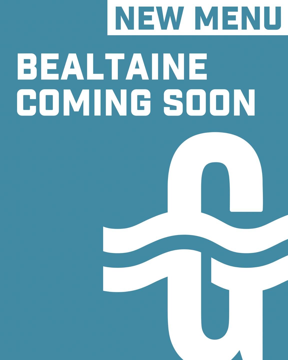 ✨ IT&rsquo;S ALMOST HERE ✨

This week saw the arrival of Bealtaine which mean it&rsquo;s almost time for the launch of our brand-new menu! Bealtaine is the earth and fire festival that celebrates the beginning of Summer, the weaving of the masculine 