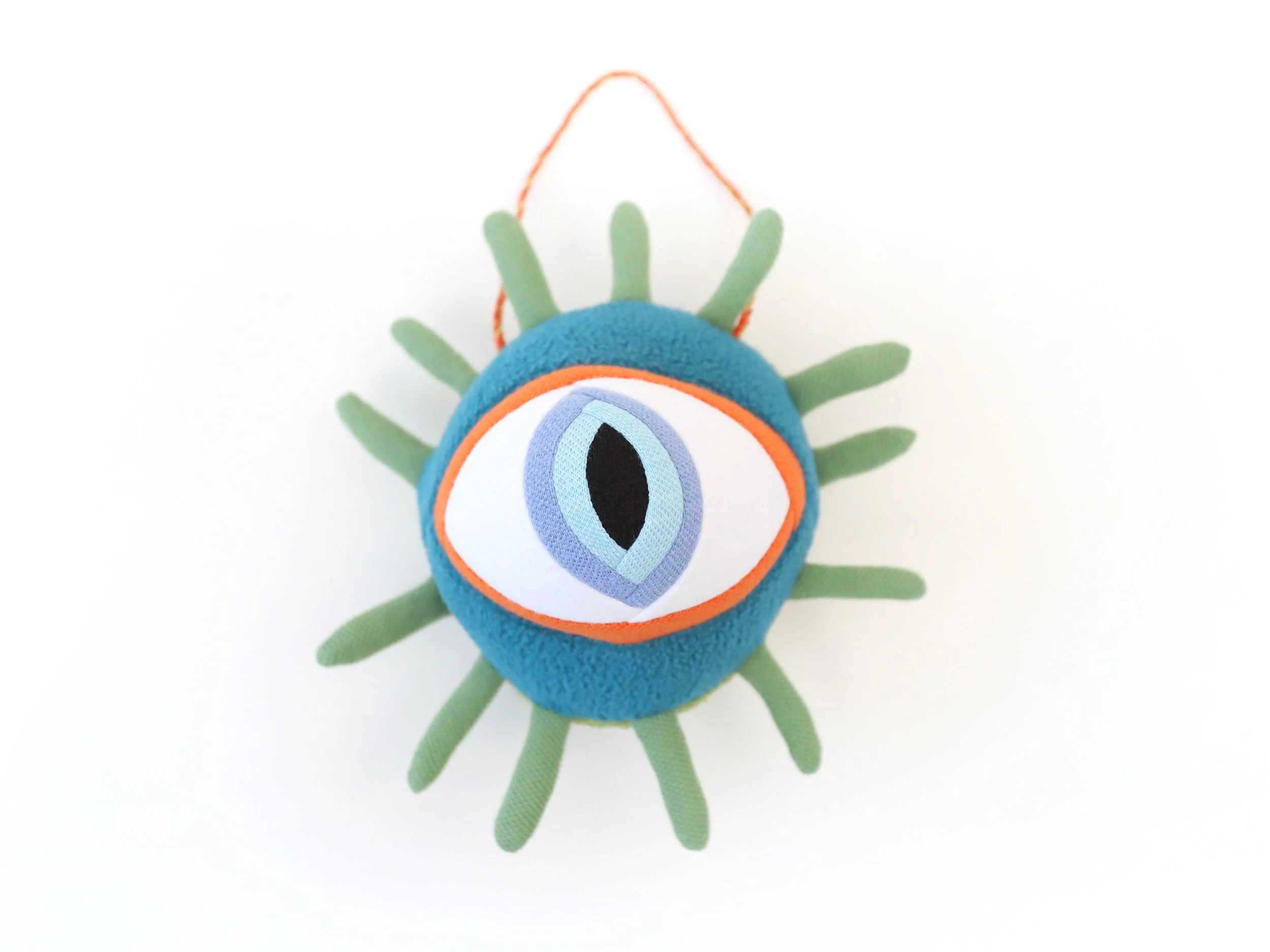 Watchful Eye (blue/teal/green)