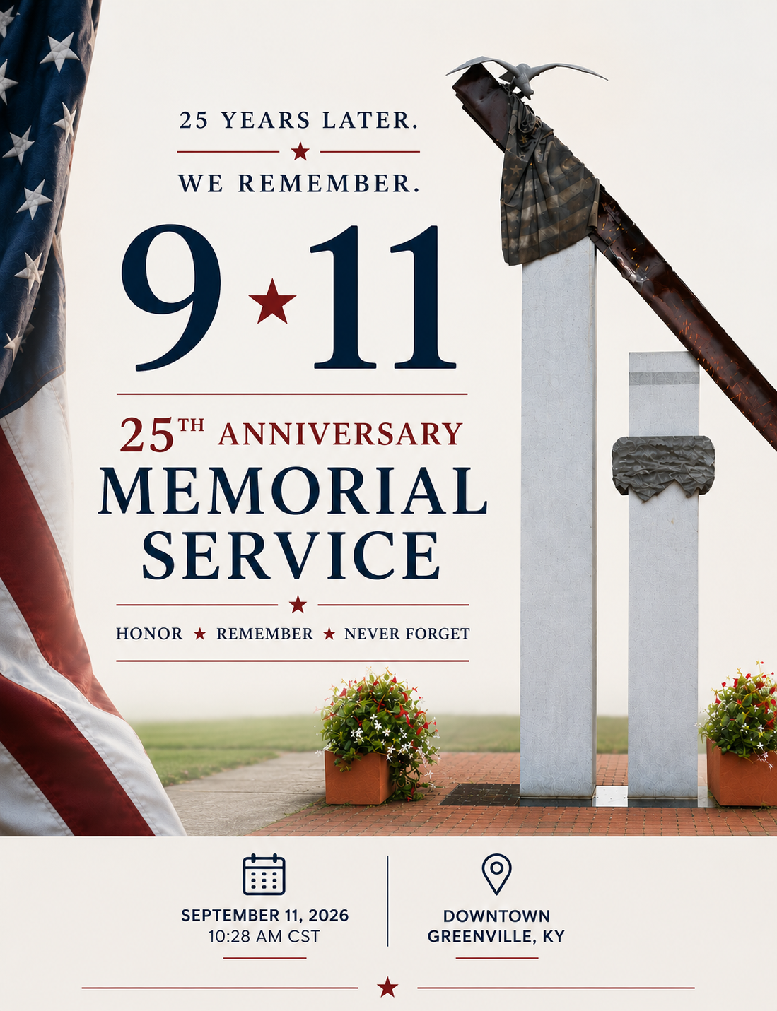 25th Anniversary Memorial 9-11