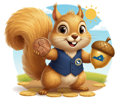 PWC Penny Mascot Graphic