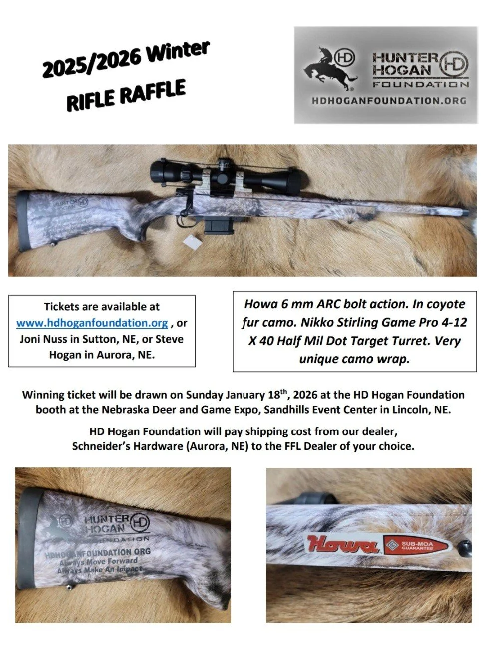 Winter 2025/2026 Rifle Raffle