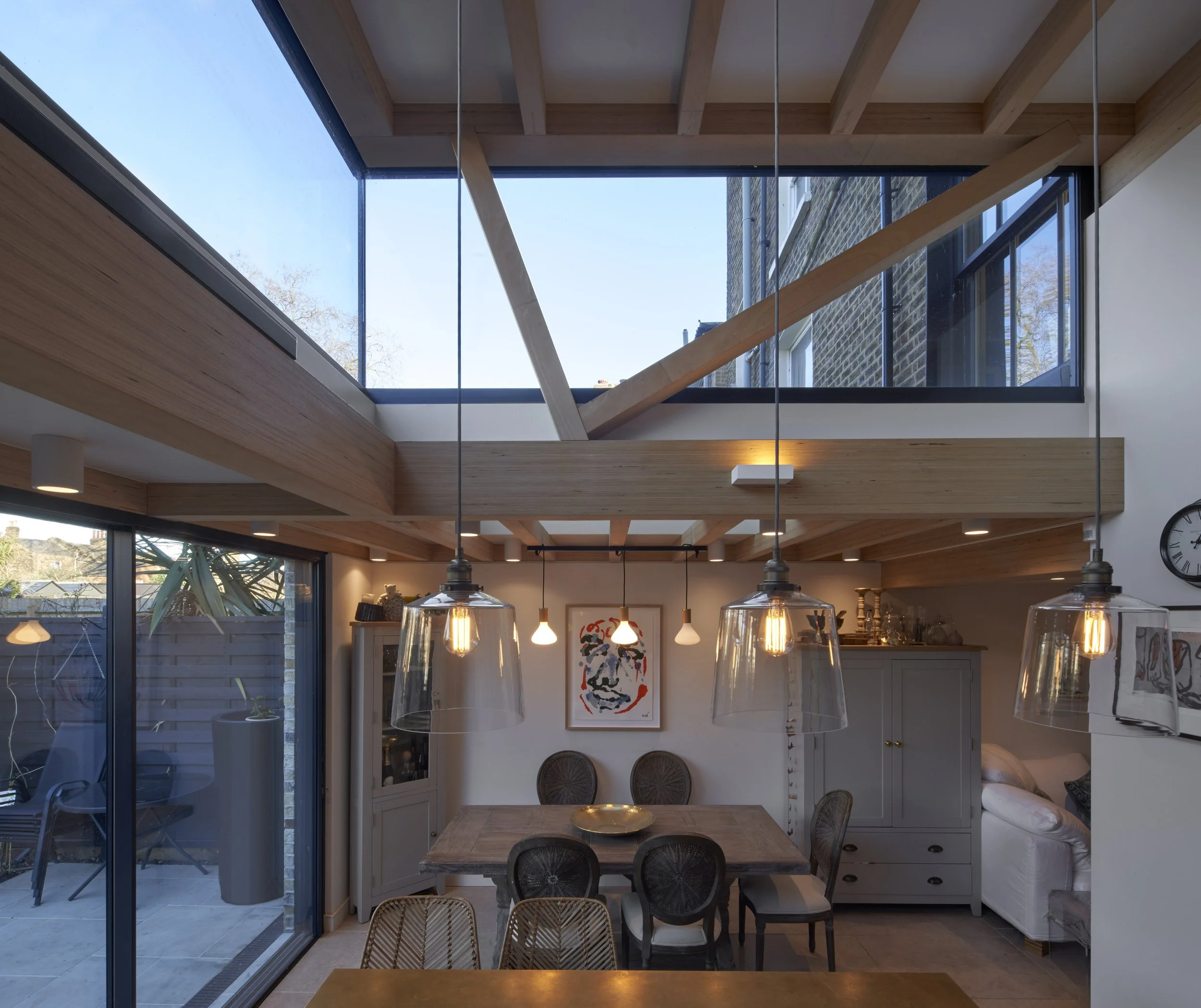 theme2architects — Albion Drive 2 Extension and full back to brick refurbishment of this locally listed home