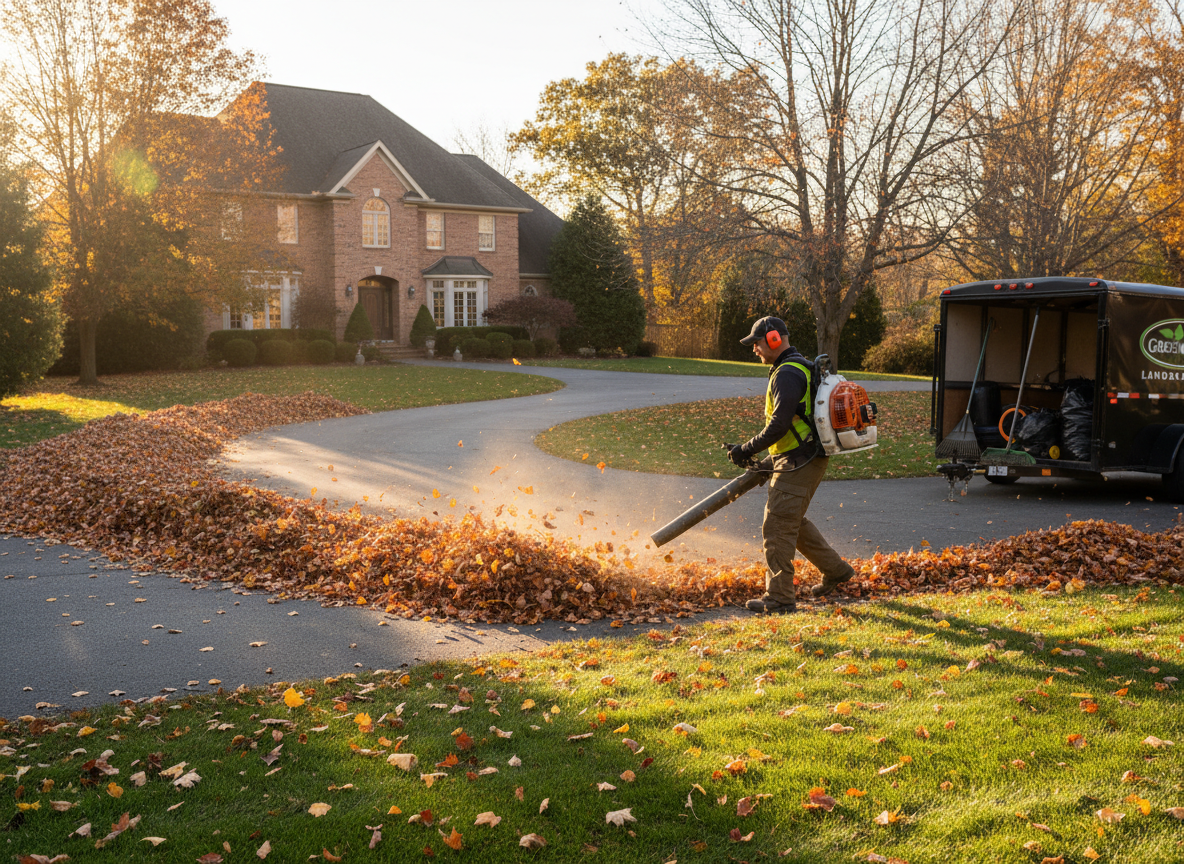 Leaf cleanup in Memphis TN