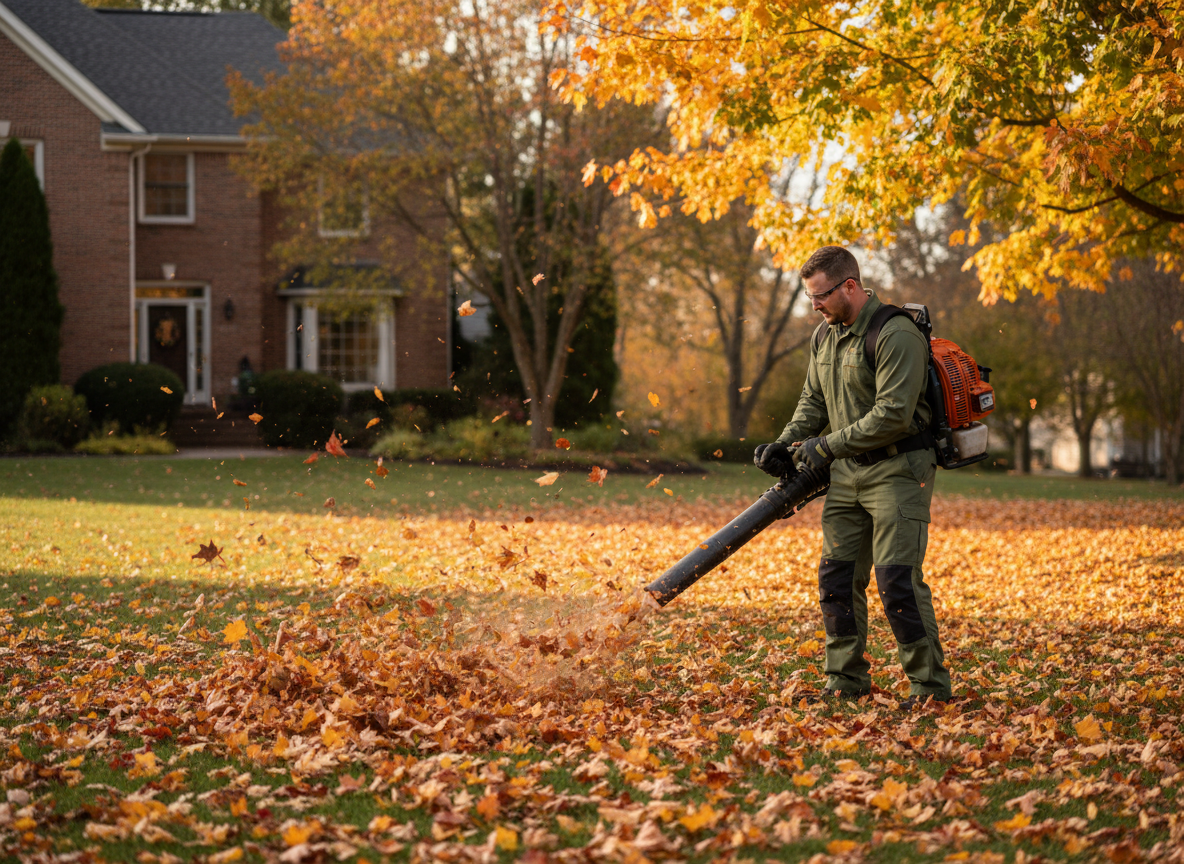 Leaf removal service in Memphis TN