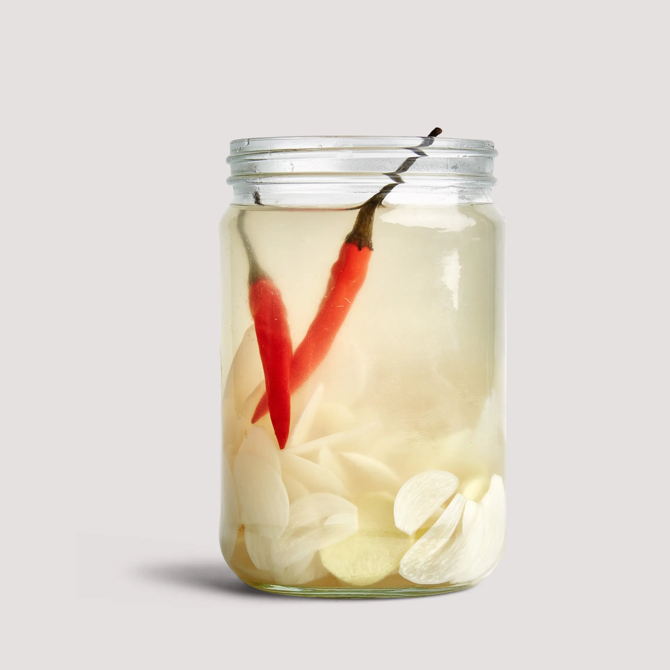 Garlic chili vinegar