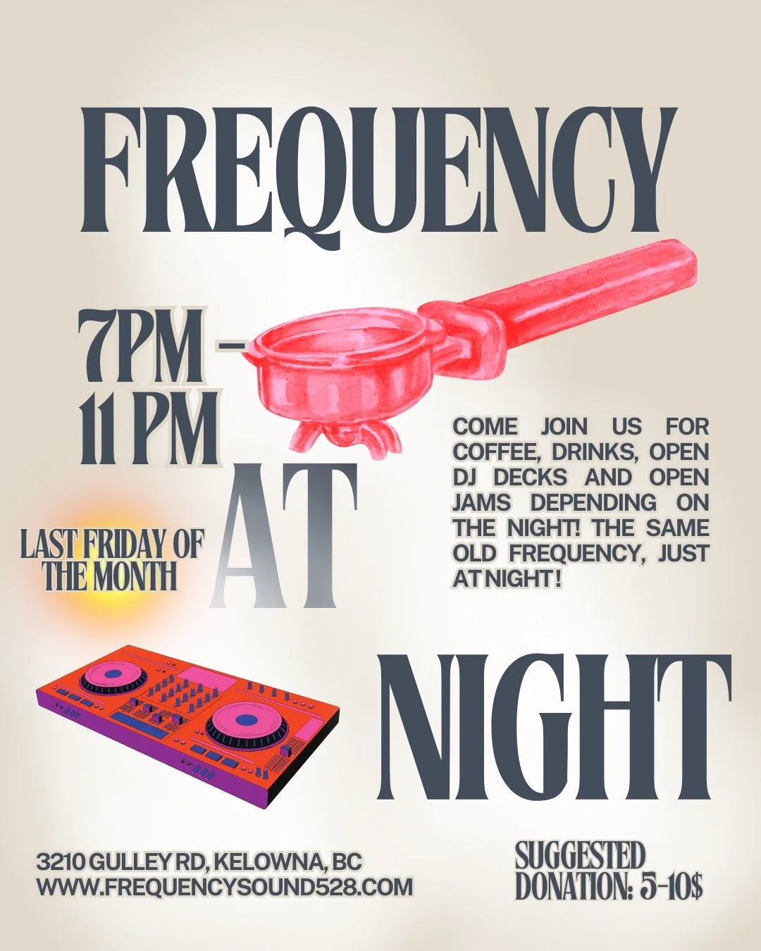 Frequency at  Night