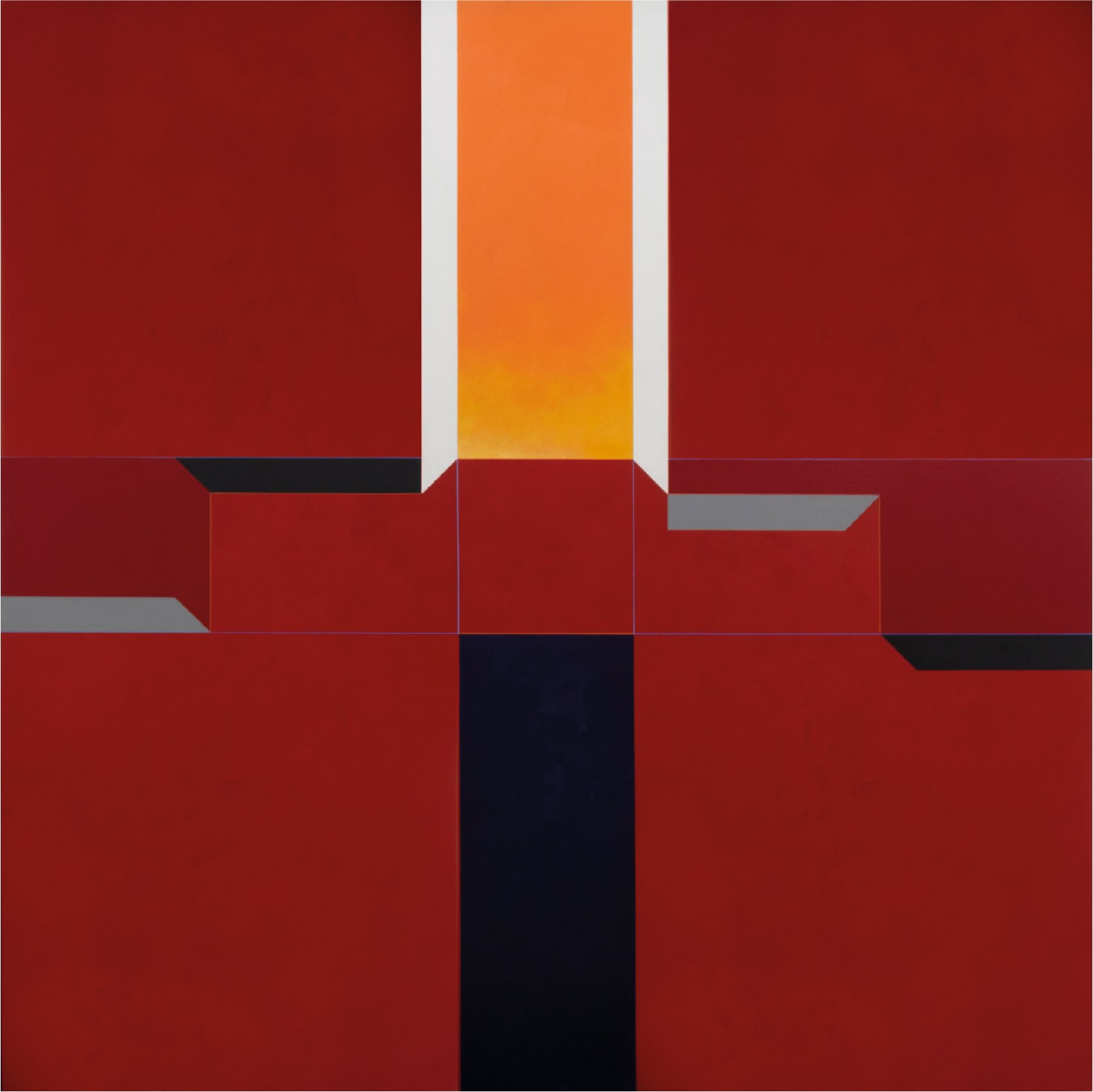 De la serie “Vacíos”
2017,
Acrílico sobre lienzo,
155 x 155 cm