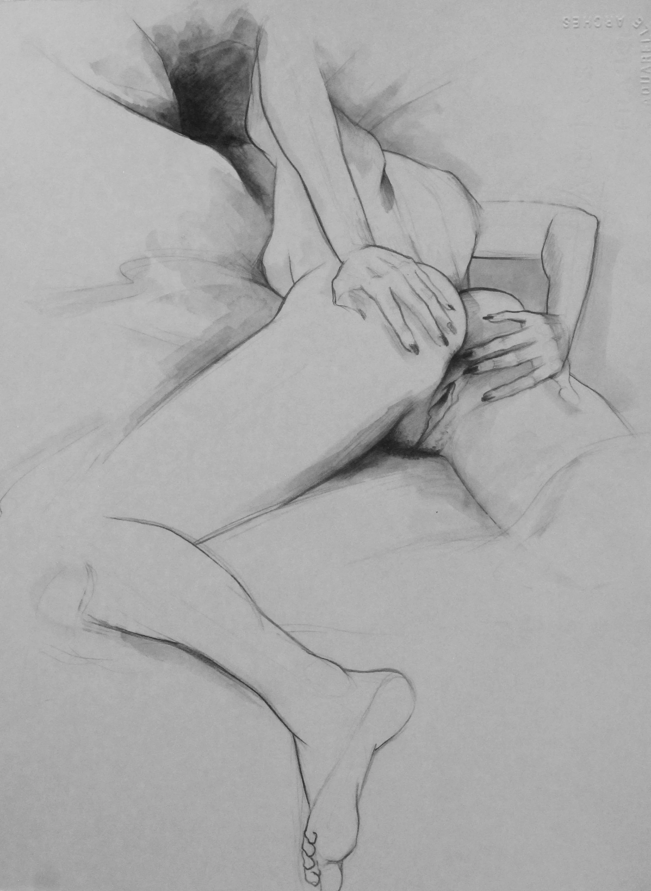 Daniel Sciora, the artist.
Mixed media.Pensil, ink, guash on paper.USD $300 per piece