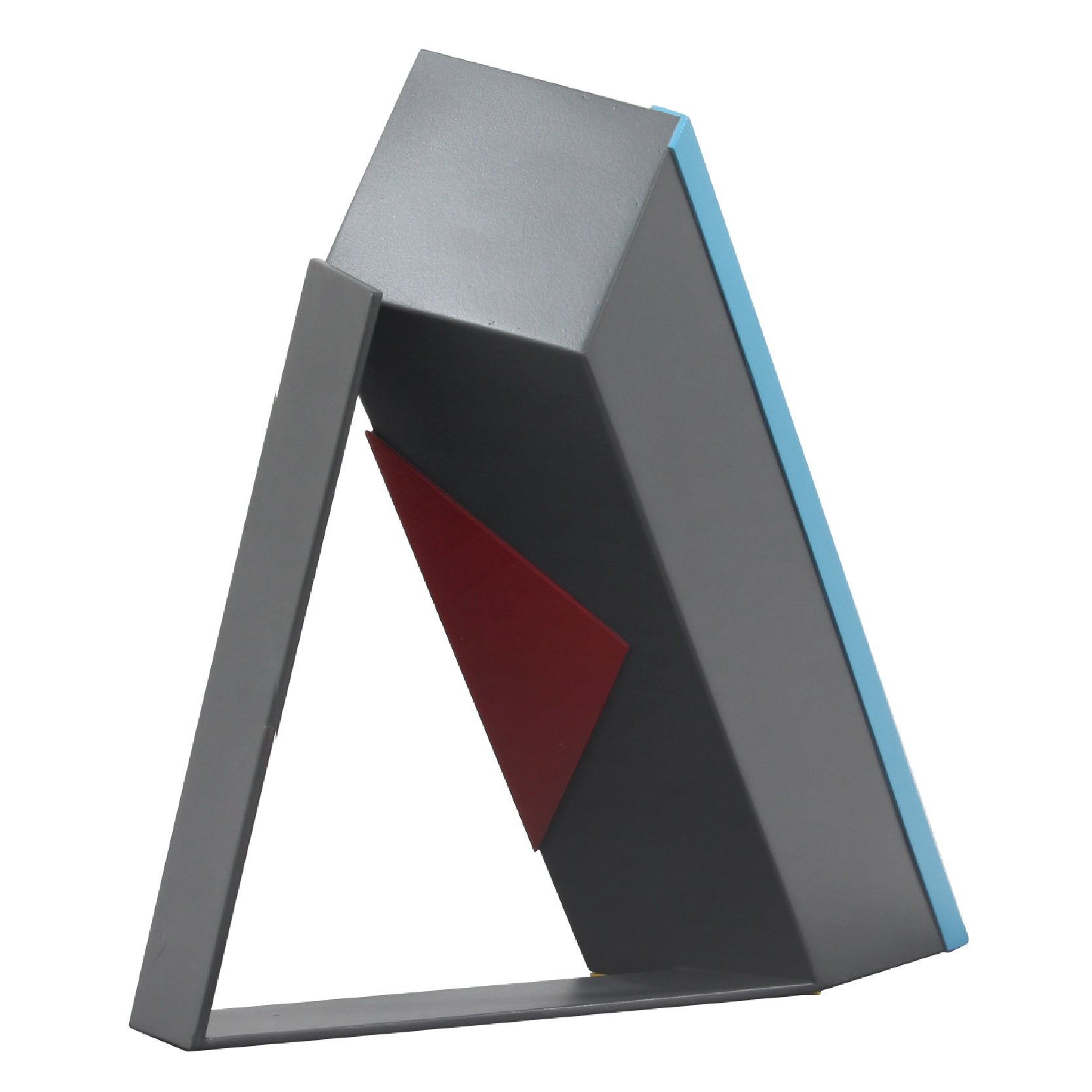 De la serie “Vacíos”
2021,
Pintura electrosoldada sobre hierro,
35 x 34 x 10 cm