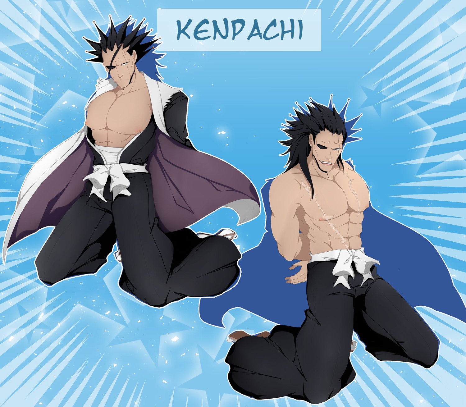 Zaraki Kenpachi fanart : r/bleach